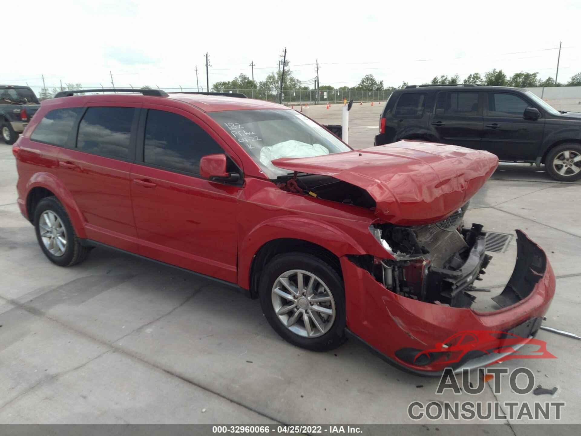DODGE JOURNEY 2016 - 3C4PDDBG6GT210541