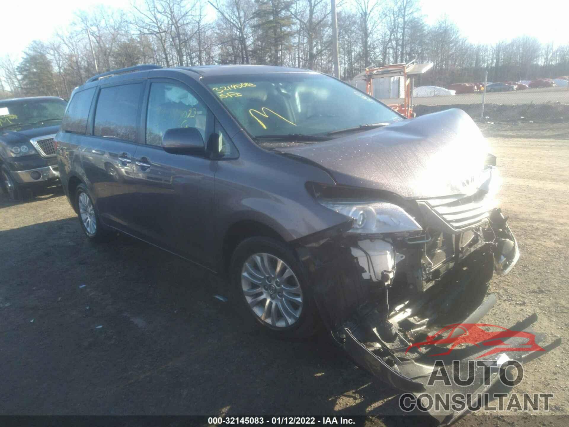 TOYOTA SIENNA 2017 - 5TDYZ3DC3HS839437