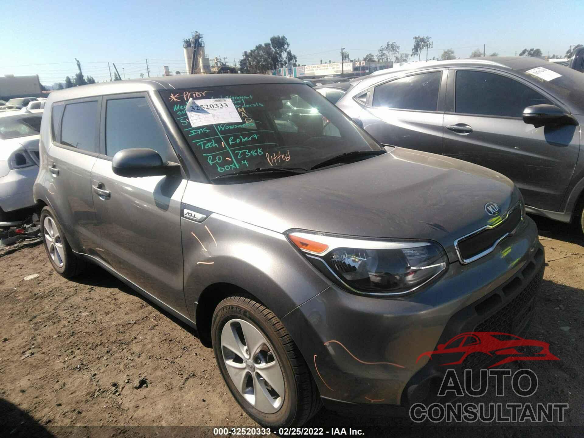 KIA SOUL 2016 - KNDJN2A23G7340052