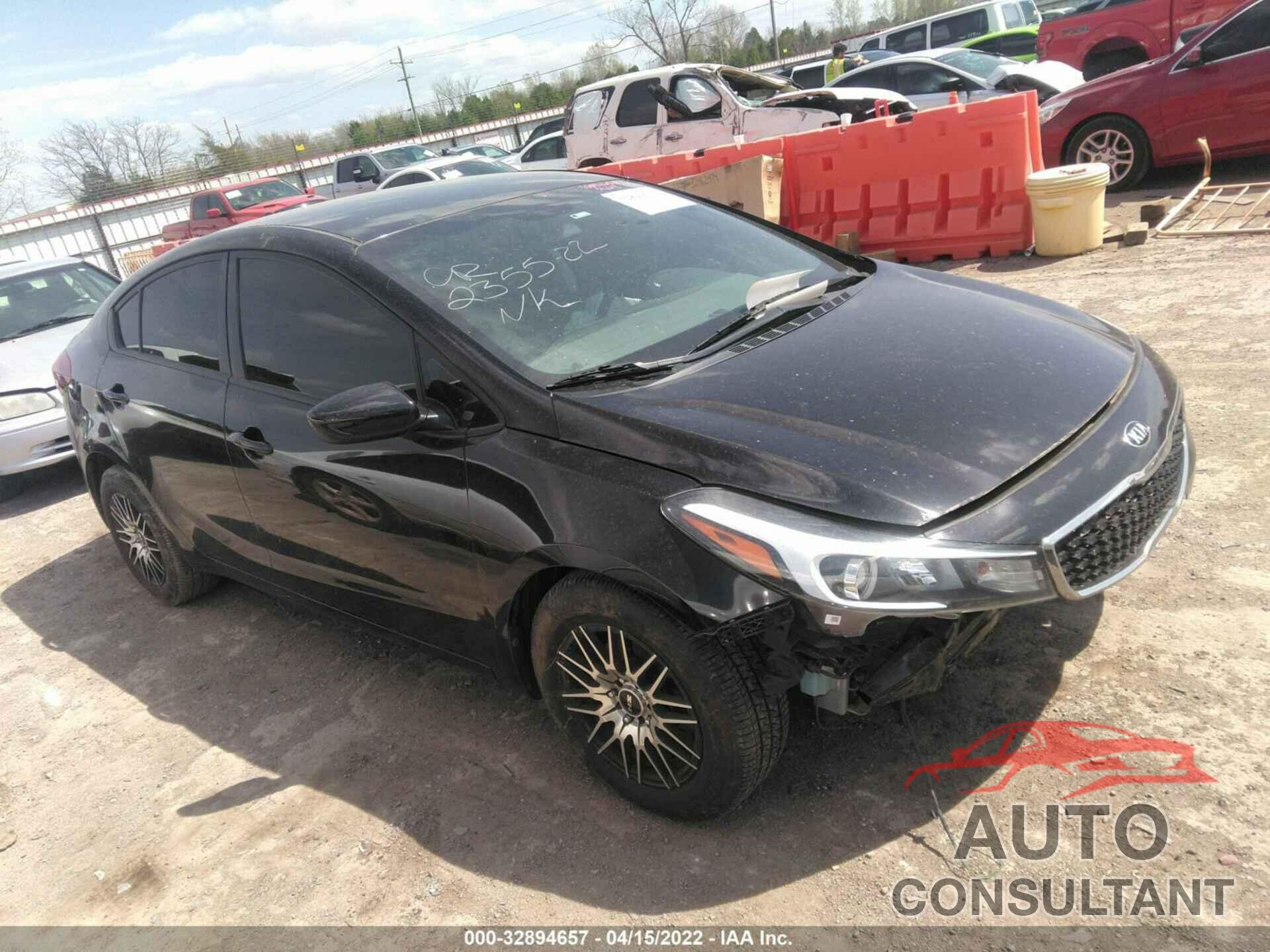 KIA FORTE 2017 - 3KPFK4A79HE102326