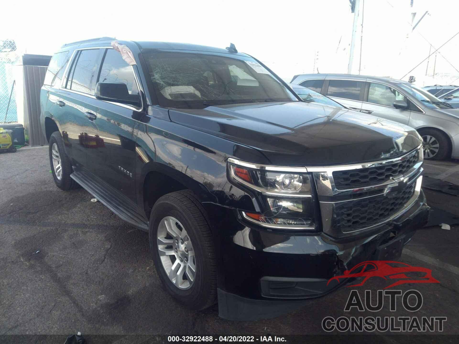 CHEVROLET TAHOE 2016 - 1GNSCBKC2GR212043