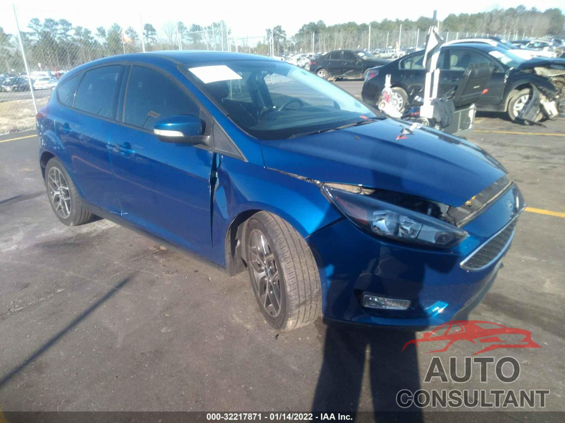 FORD FOCUS 2018 - 1FADP3M22JL229540