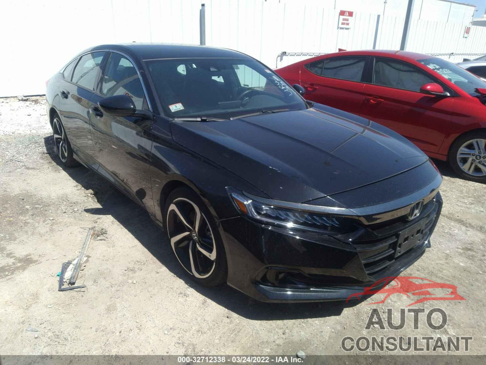 HONDA ACCORD SEDAN 2021 - 1HGCV1F32MA039647