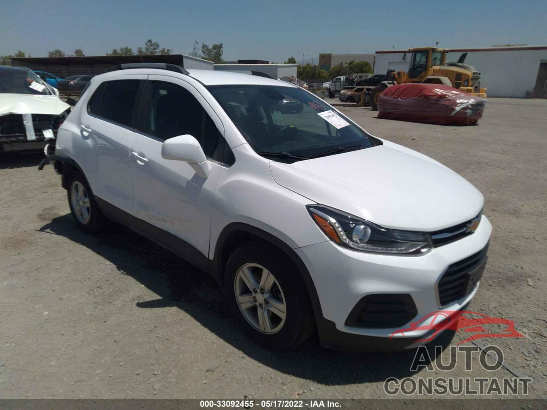 CHEVROLET TRAX 2019 - 3GNCJLSB2KL186535