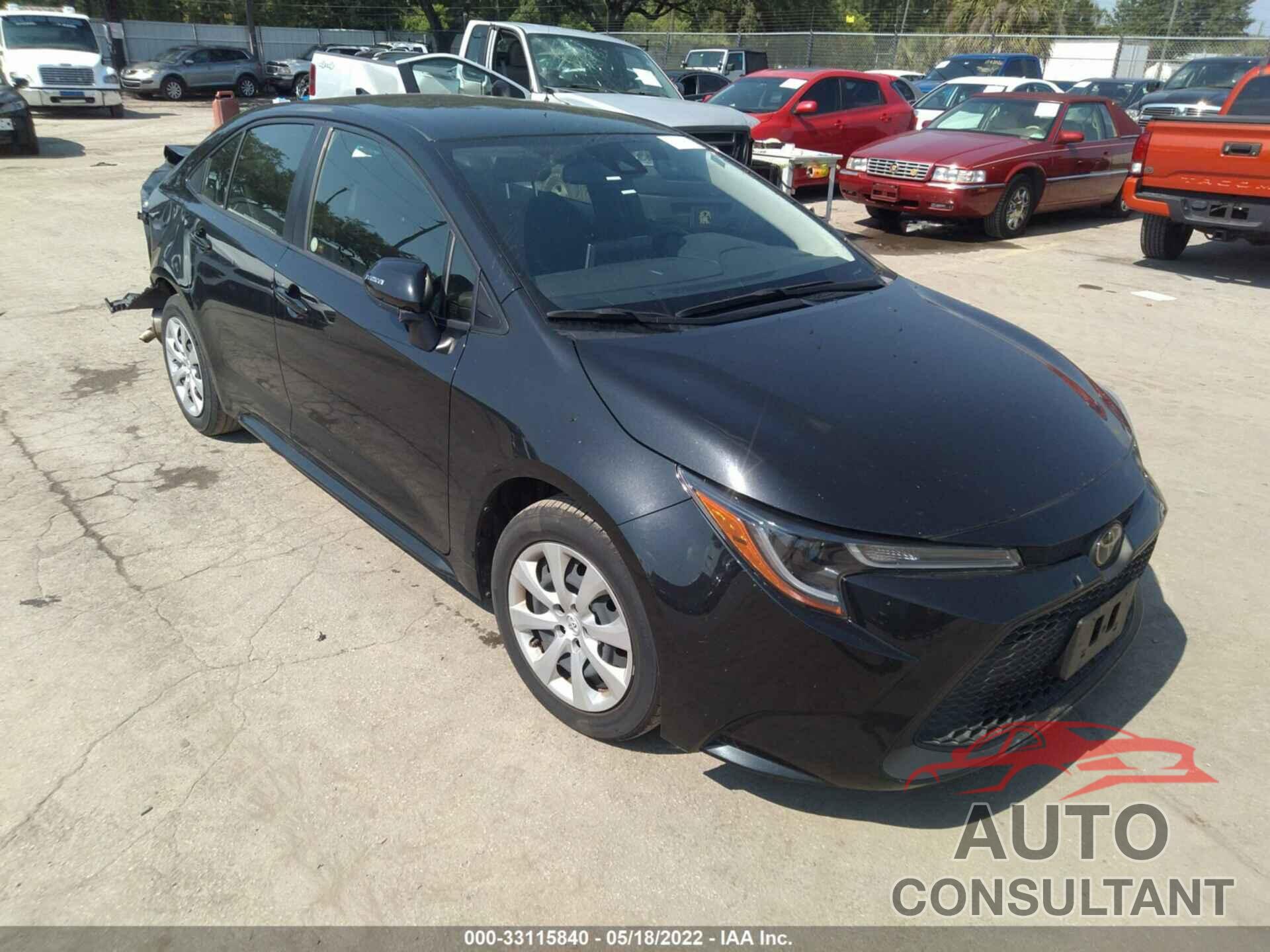 TOYOTA COROLLA 2020 - JTDEPRAE5LJ036989