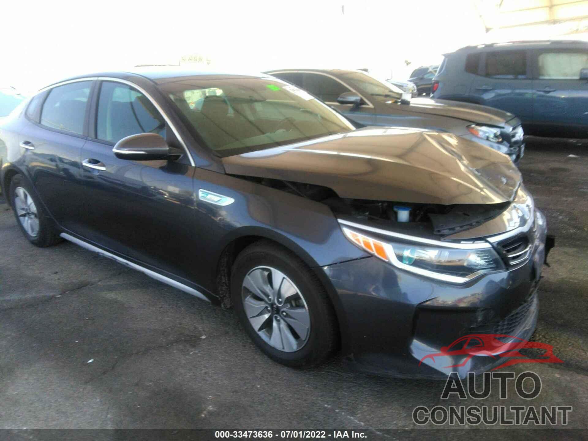 KIA OPTIMA HYBRID 2017 - KNAGT4LC9H5007656