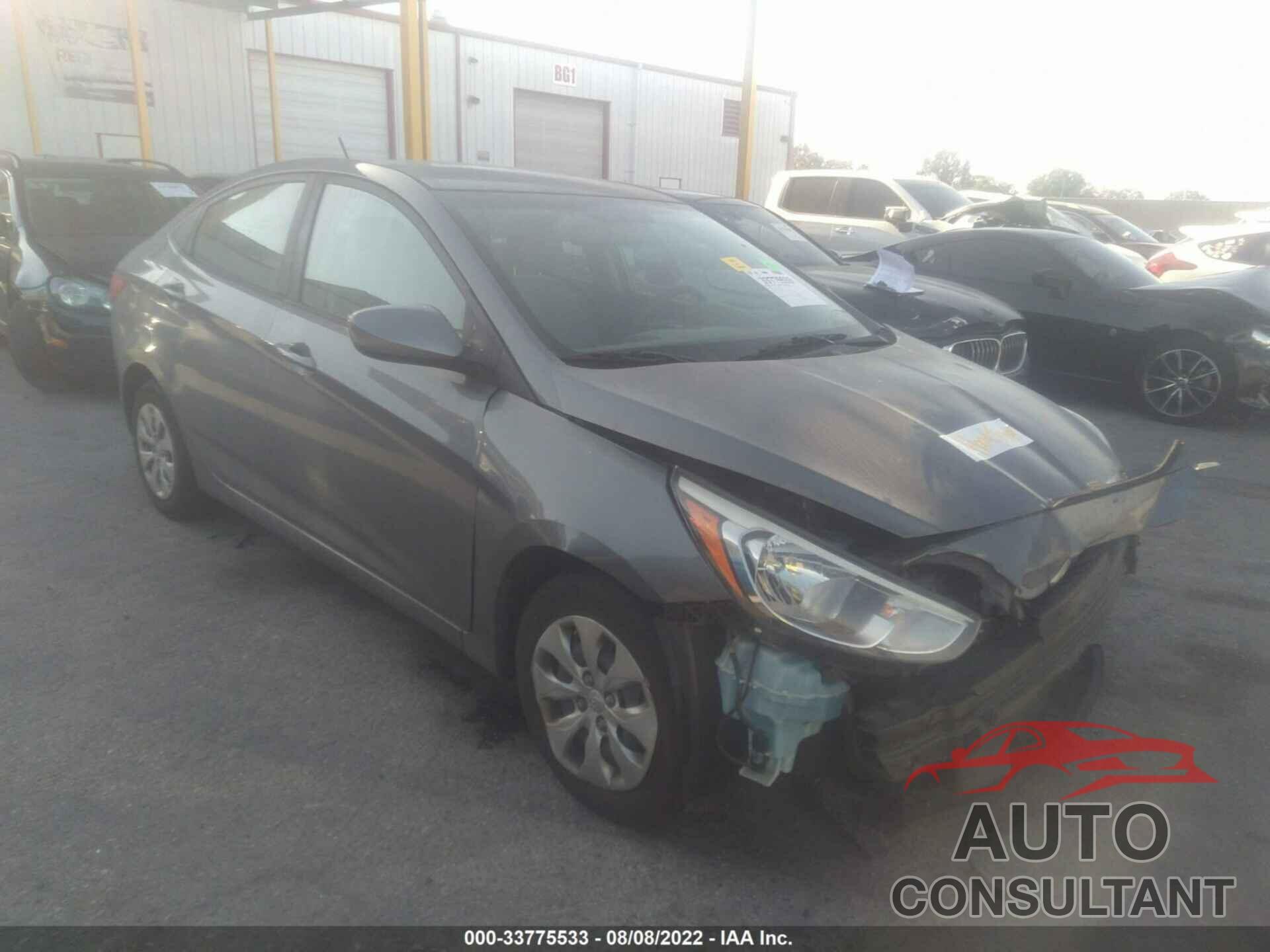 HYUNDAI ACCENT 2017 - KMHCT4AE4HU274615