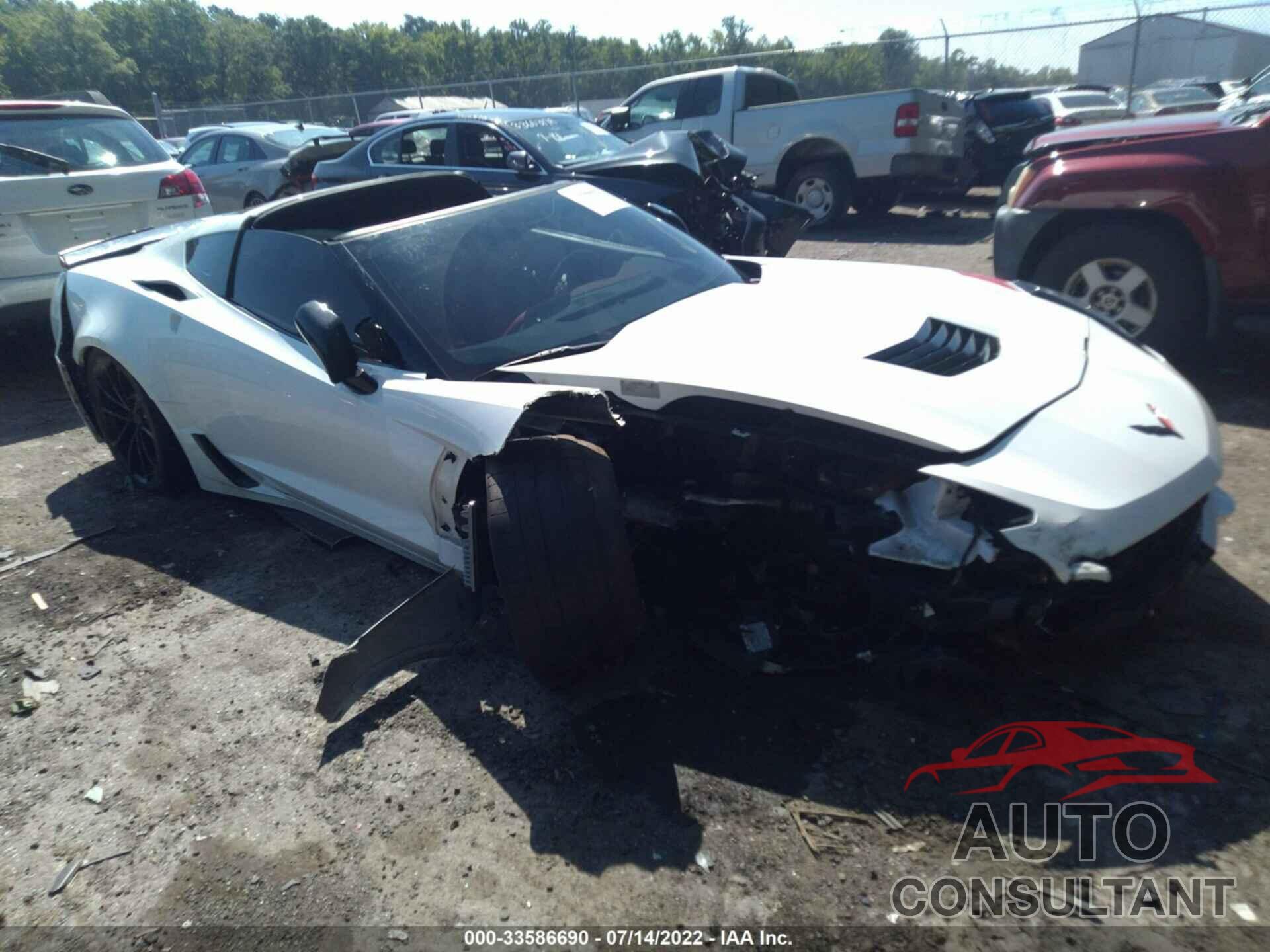 CHEVROLET CORVETTE 2019 - 1G1YX2D75K5118576