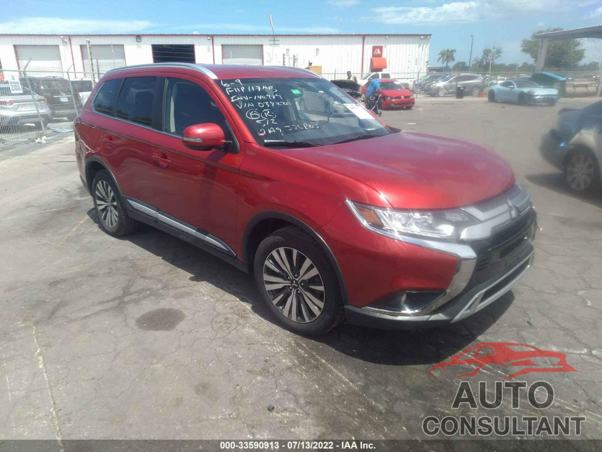 MITSUBISHI OUTLANDER 2019 - JA4AD3A3XKZ038220