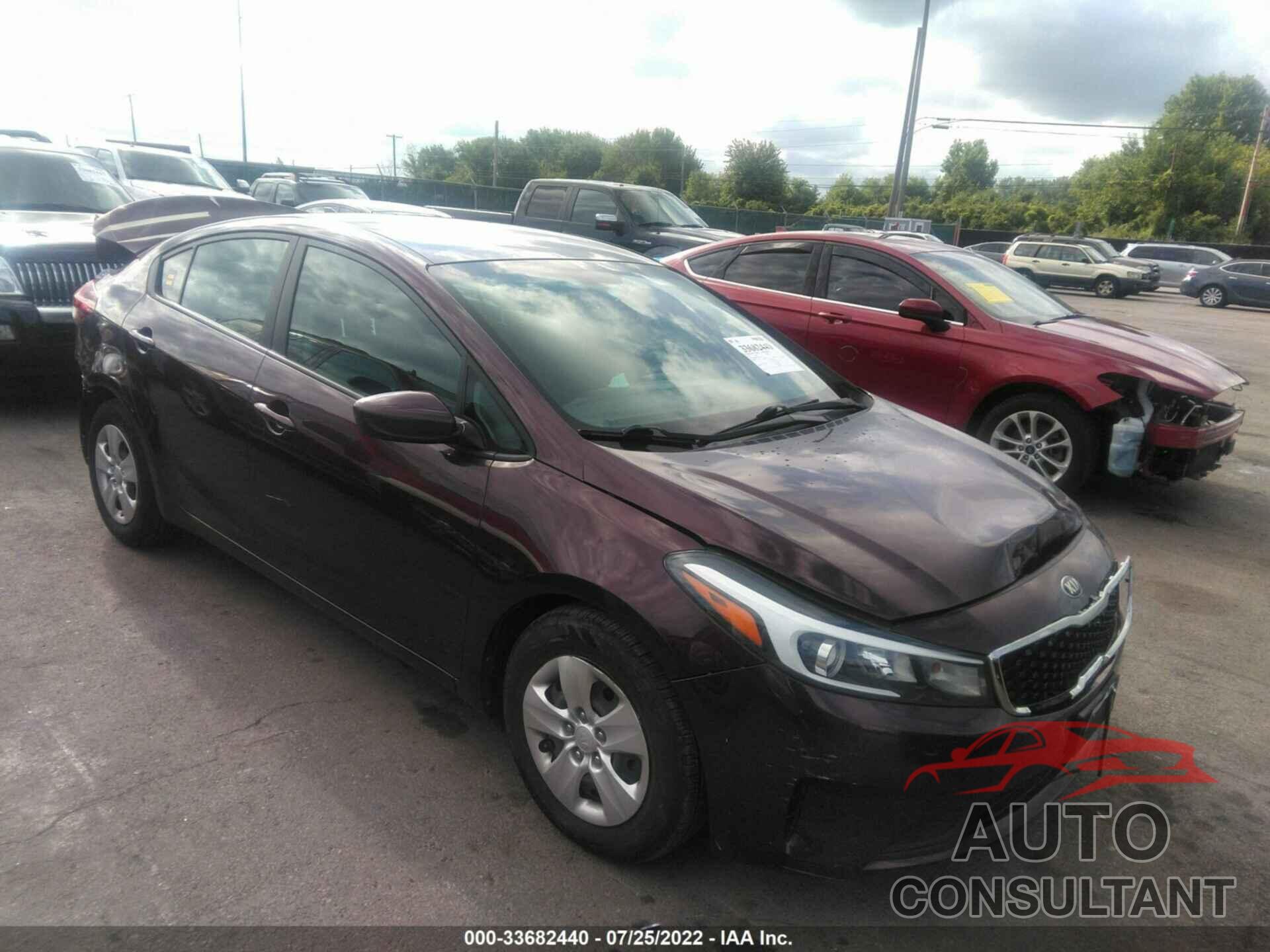 KIA FORTE 2017 - 3KPFK4A76HE122436