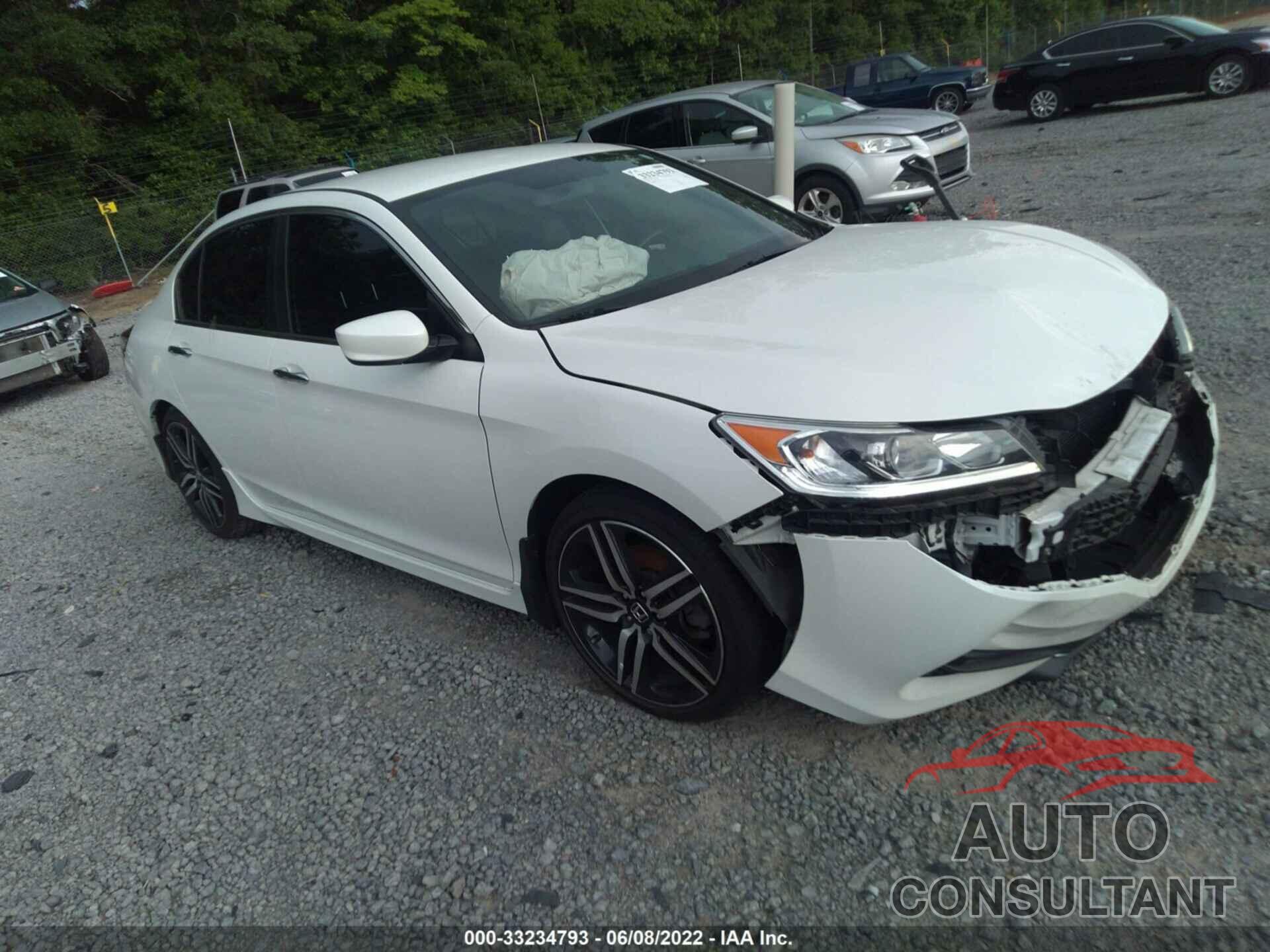 HONDA ACCORD SEDAN 2017 - 1HGCR2F16HA269402