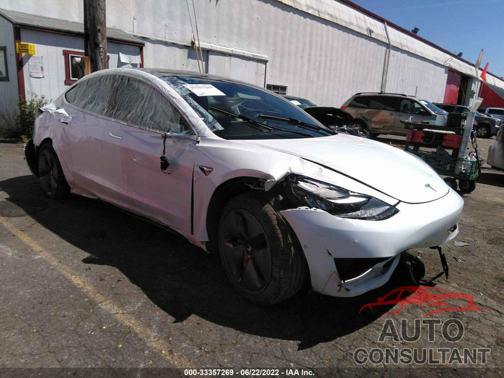 TESLA MODEL 3 2020 - 5YJ3E1EB9LF637537