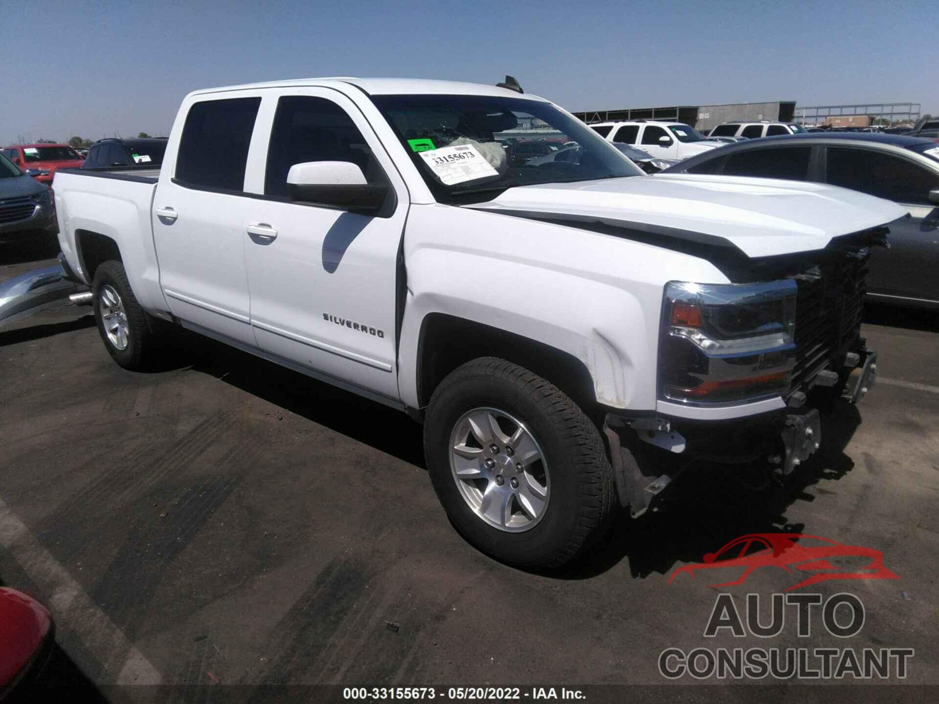 CHEVROLET SILVERADO 1500 2018 - 3GCPCREC1JG283633