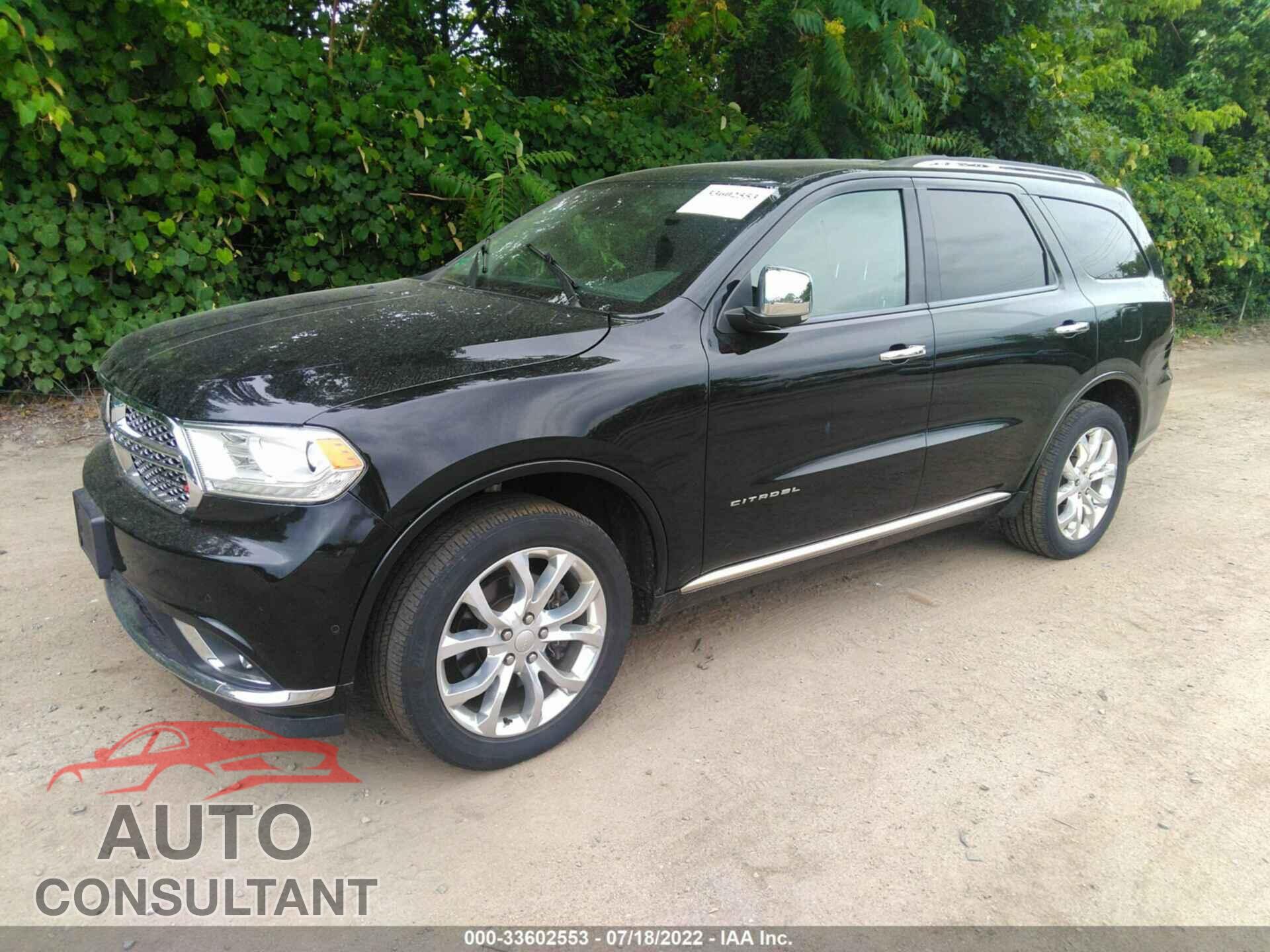 DODGE DURANGO 2018 - 1C4RDJEG2JC317186