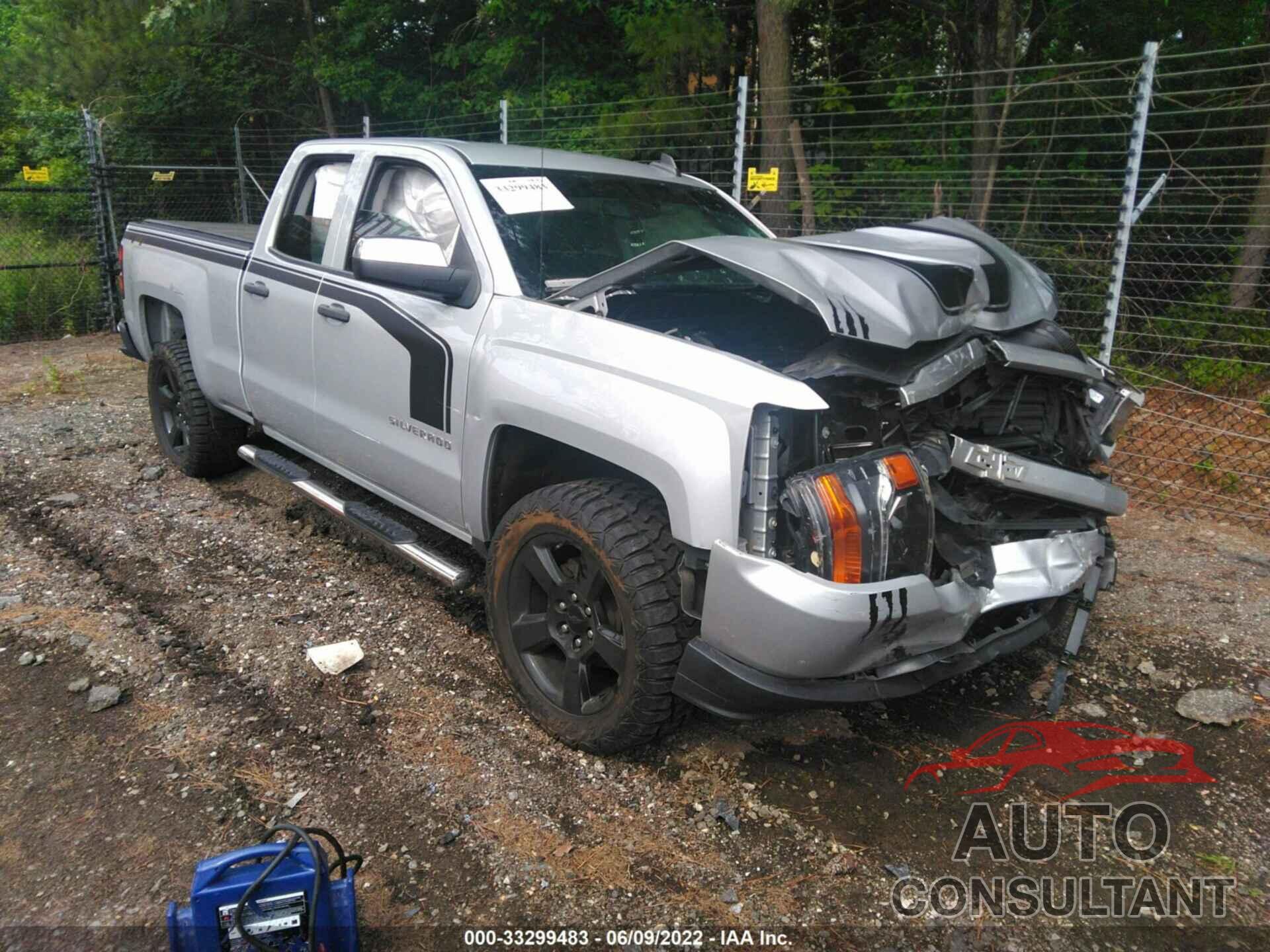 CHEVROLET SILVERADO 1500 2017 - 1GCVKPEC6HZ343057