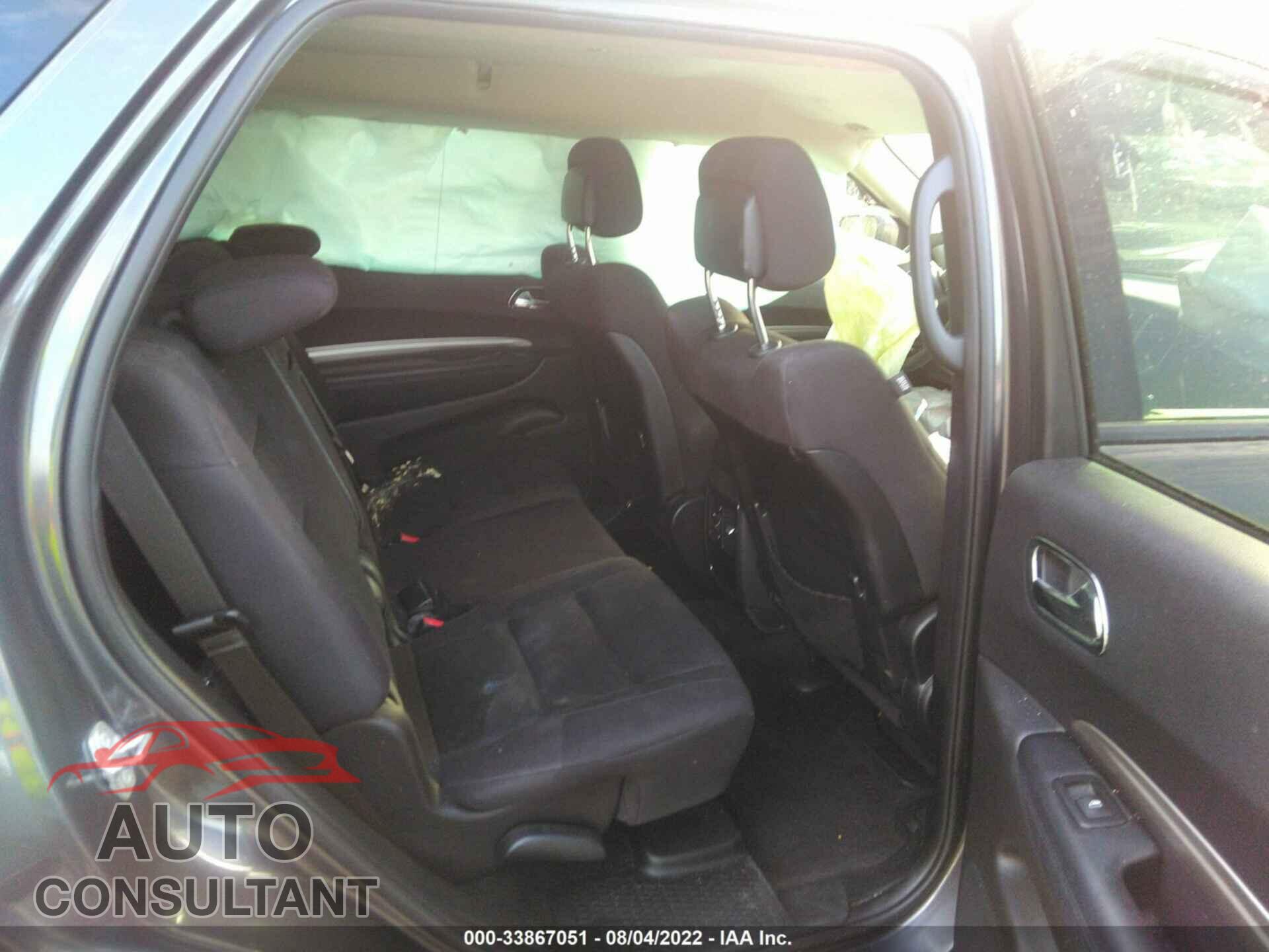 DODGE DURANGO 2017 - 1C4RDHAG7HC936200