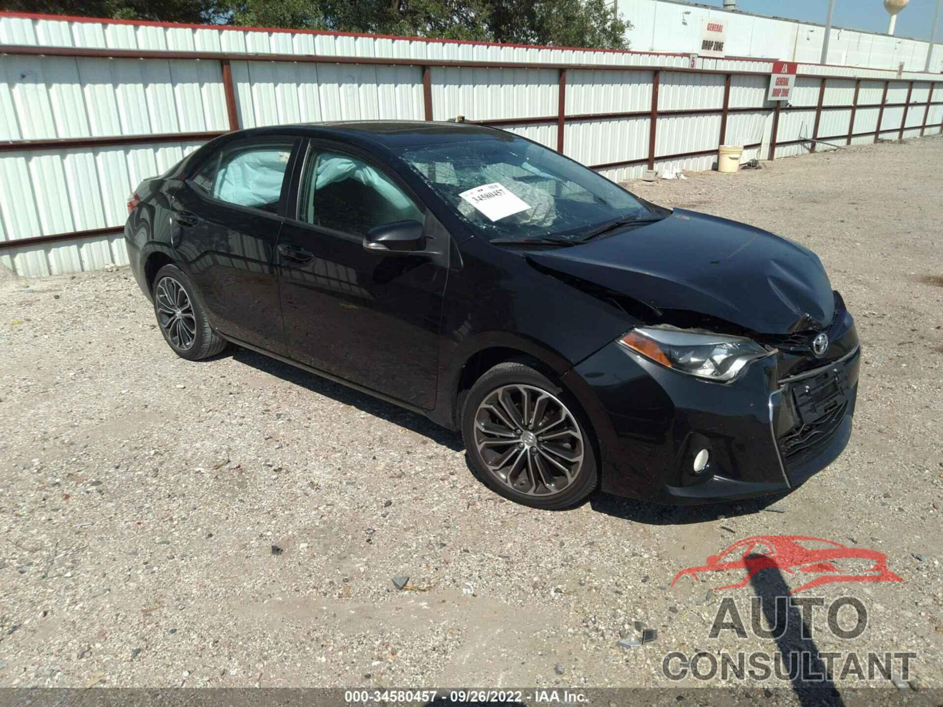 TOYOTA COROLLA 2016 - 2T1BURHE8GC492066
