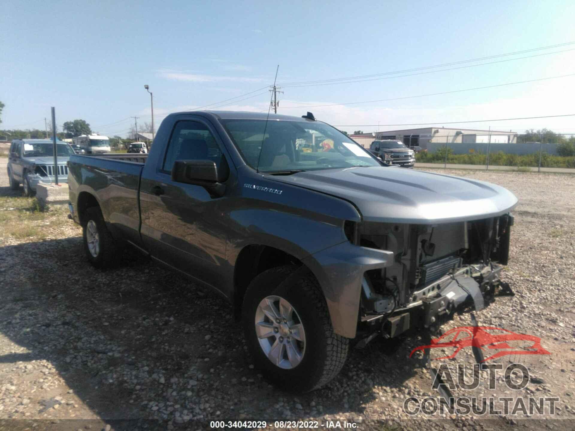 CHEVROLET SILVERADO 1500 2021 - 3GCNYAEK2MG400254