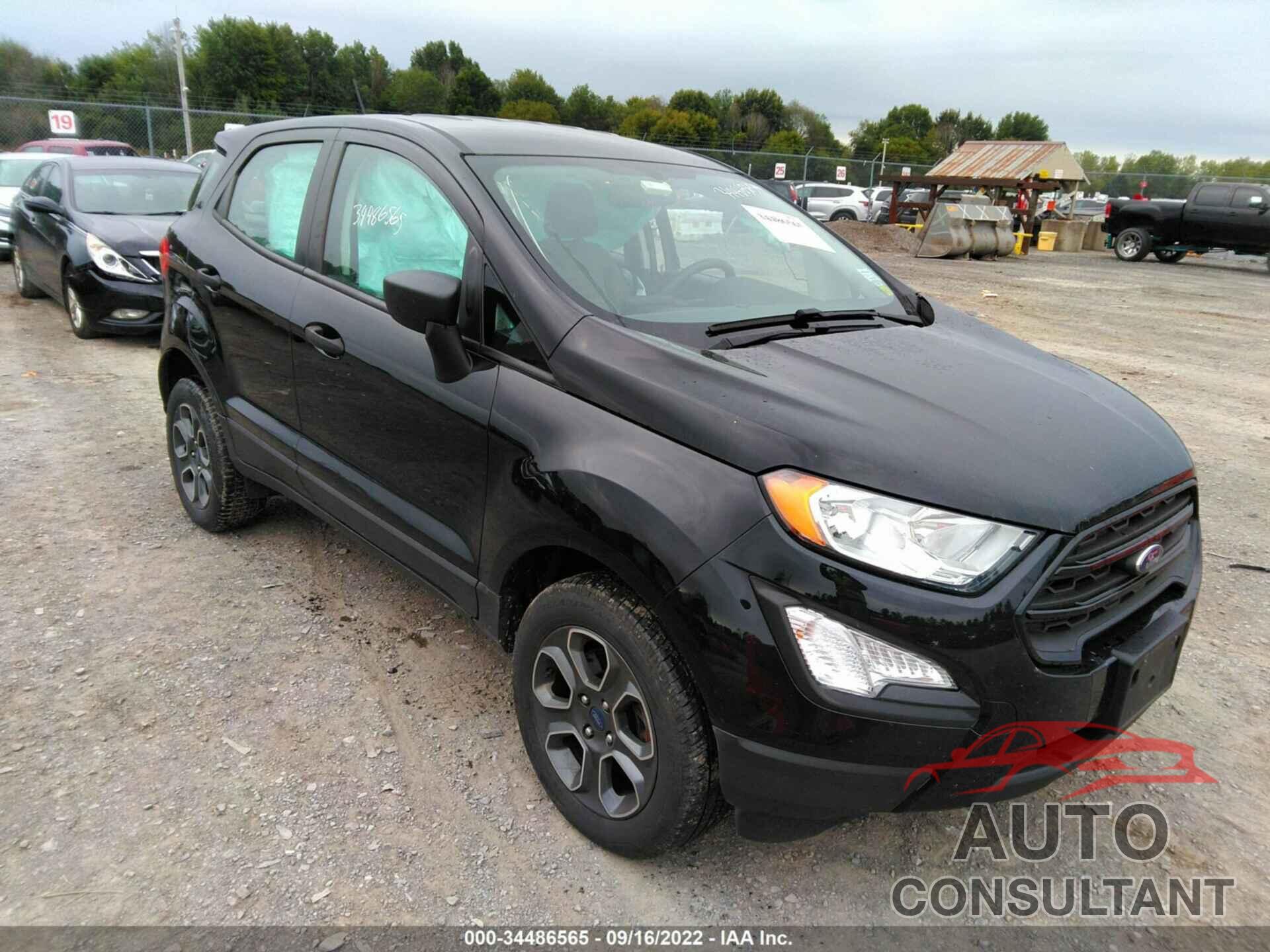 FORD ECOSPORT 2018 - MAJ6P1SL2JC195916