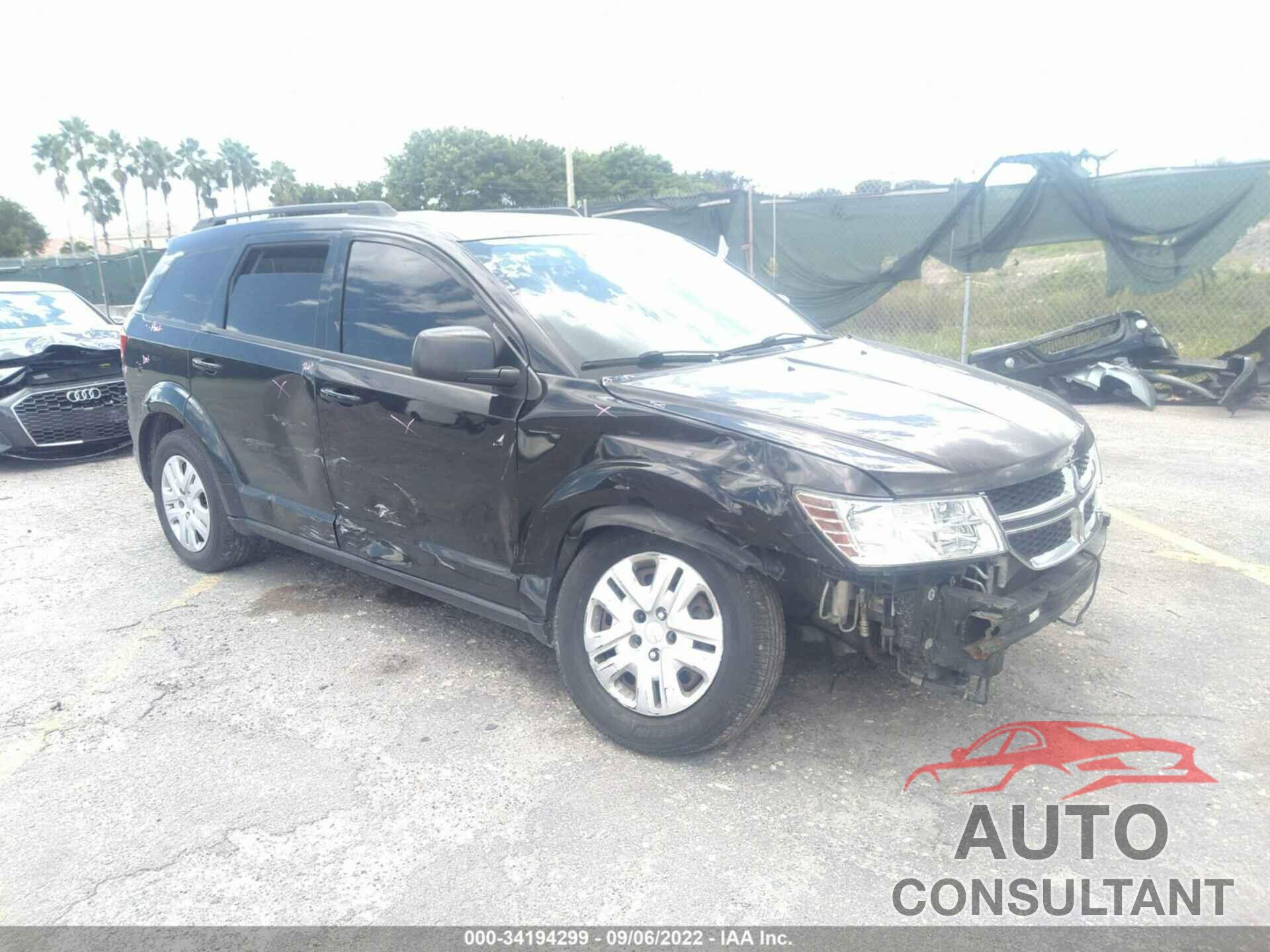 DODGE JOURNEY 2017 - 3C4PDCAB5HT516664