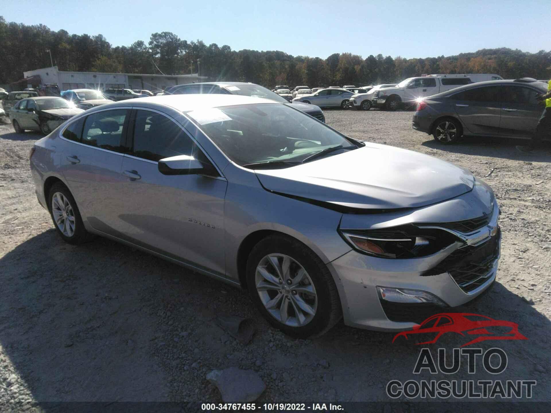 CHEVROLET MALIBU 2022 - 1G1ZD5ST7NF108192