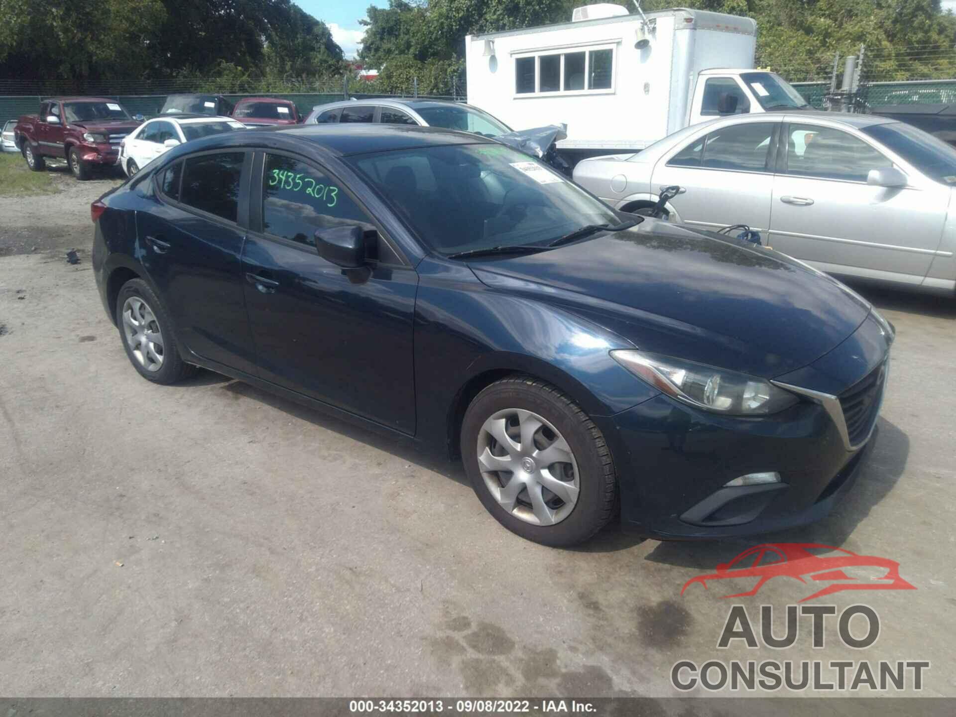 MAZDA MAZDA3 2016 - JM1BM1T75G1346545