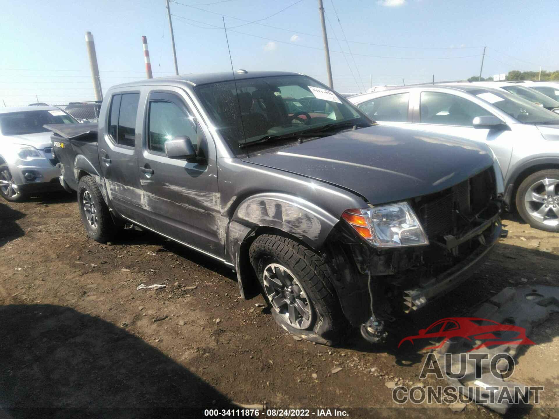 NISSAN FRONTIER 2018 - 1N6AD0EVXJN761049