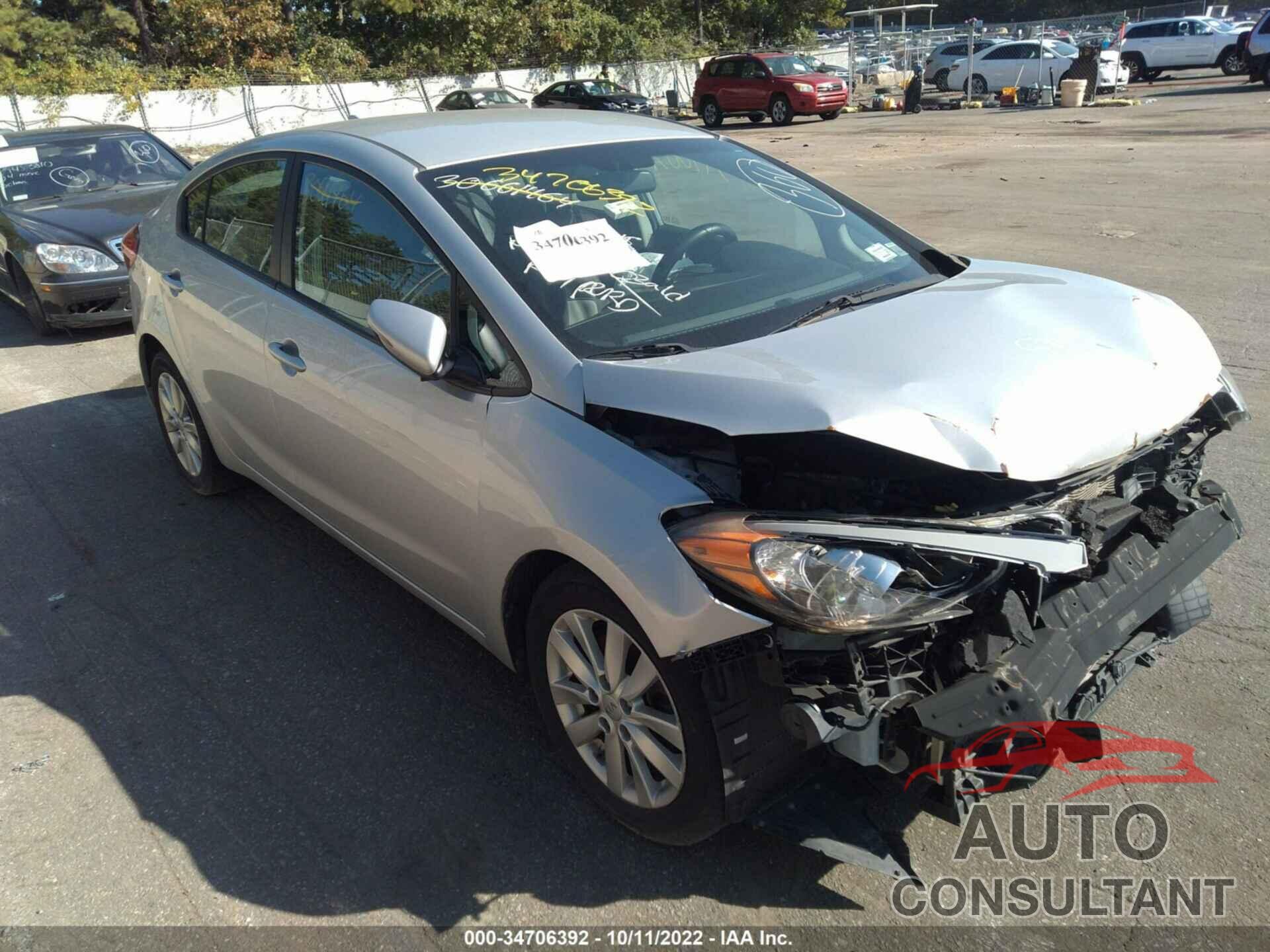 KIA FORTE 2015 - KNAFX4A68F5399264