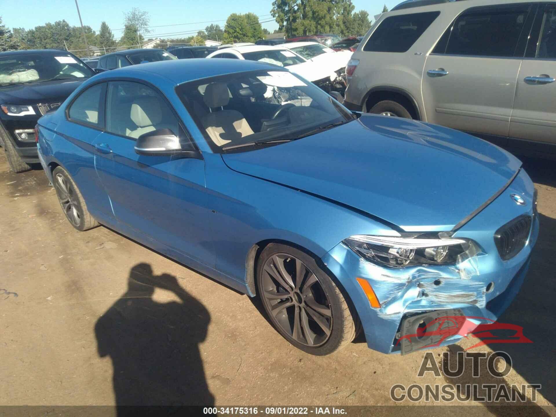 BMW 2 SERIES 2019 - WBA2J1C56KVB98771