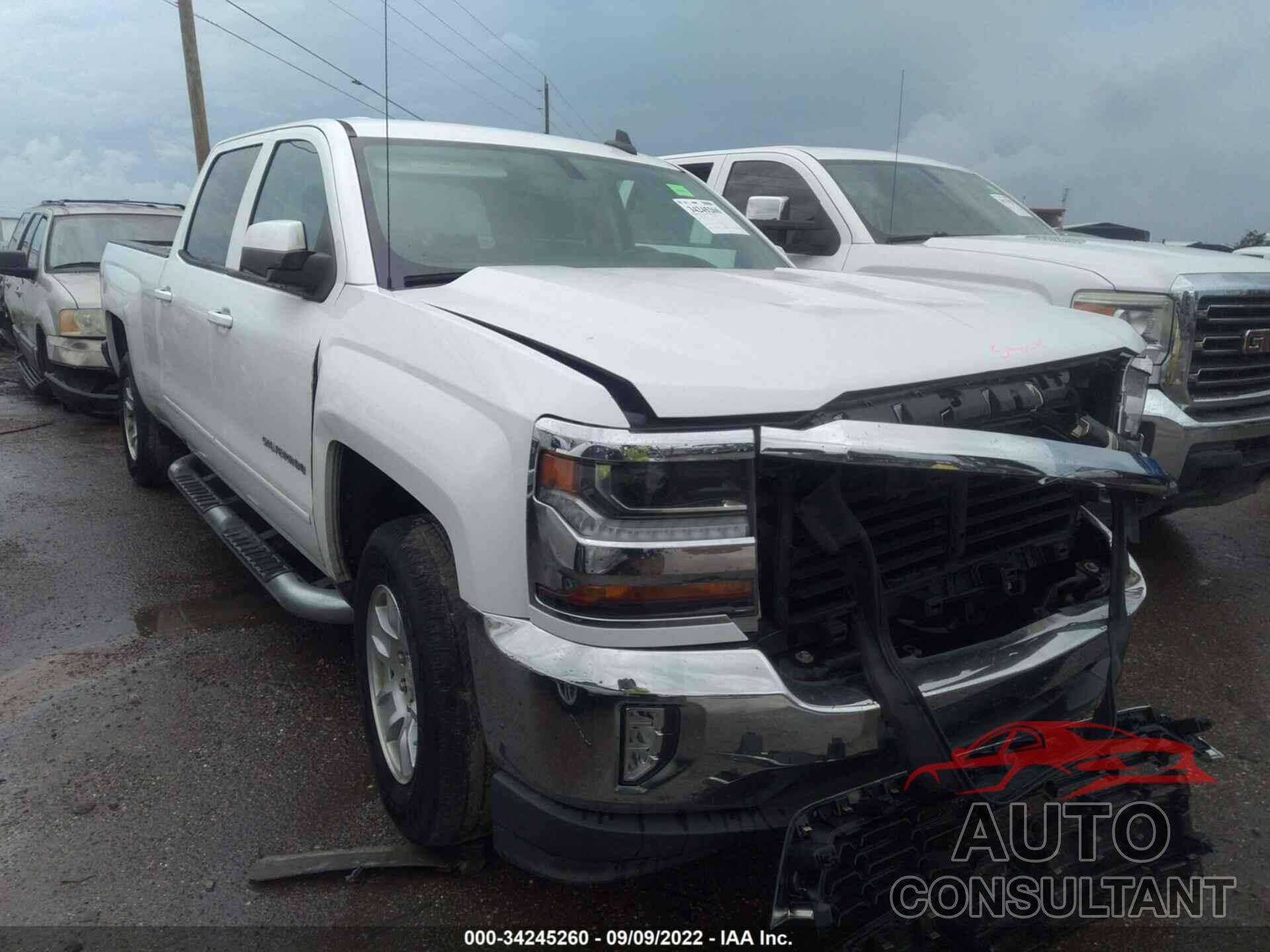 CHEVROLET SILVERADO 1500 2017 - 3GCPCREC3HG493550