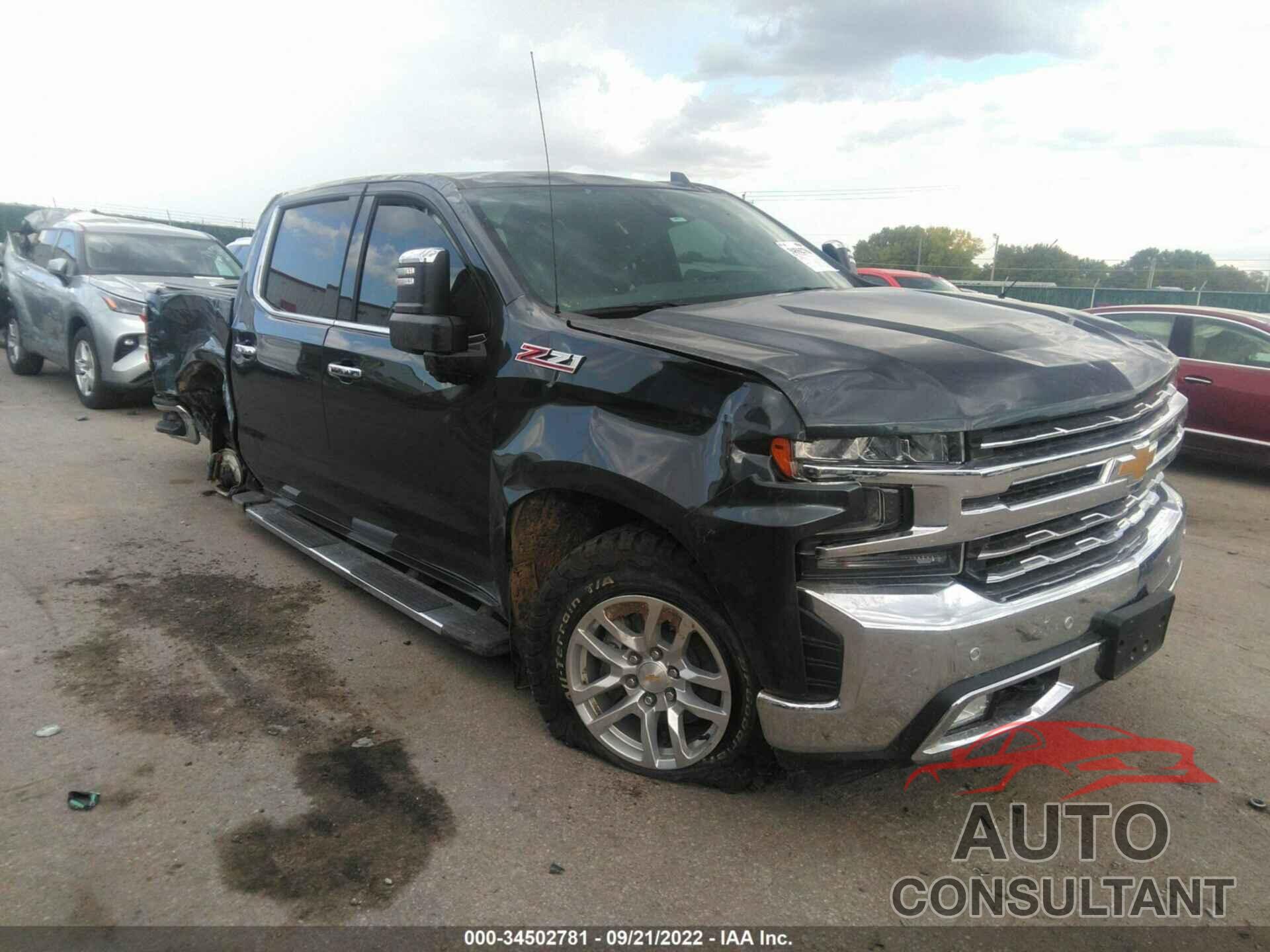 CHEVROLET SILVERADO 1500 2021 - 1GCUYGED0MZ325960