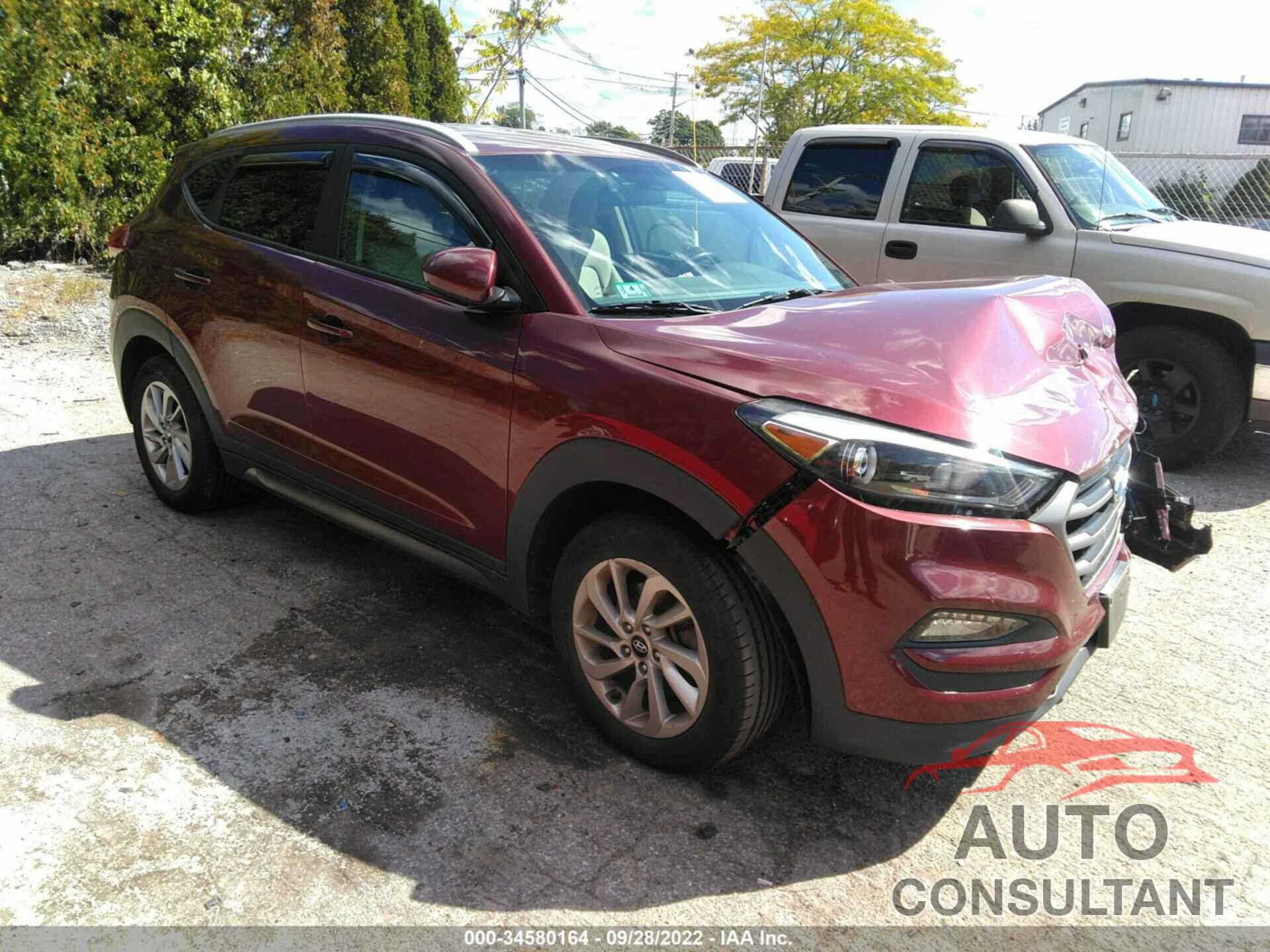 HYUNDAI TUCSON 2016 - KM8J3CA41GU088828