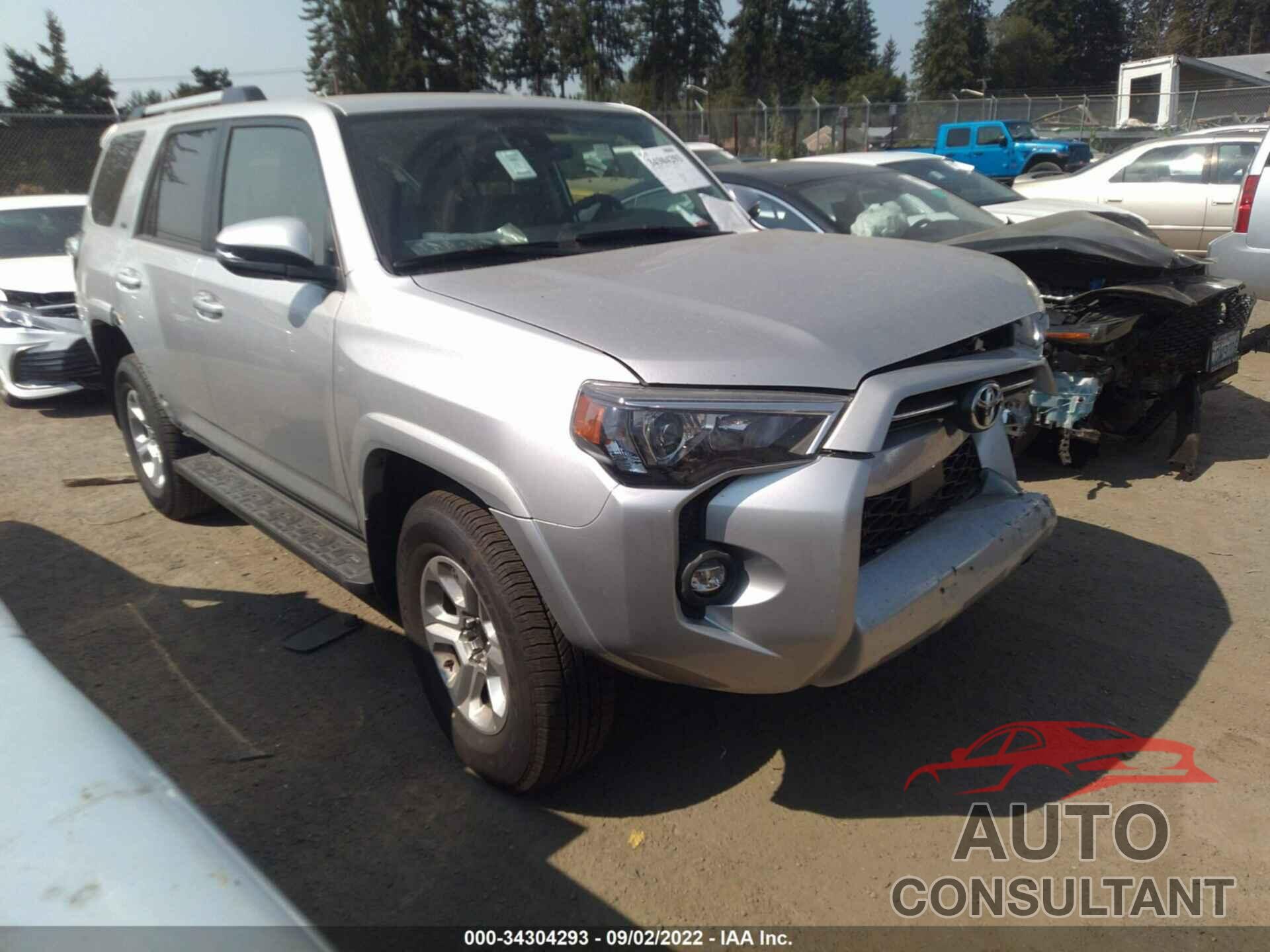 TOYOTA 4RUNNER 2022 - JTENU5JR1N5975651