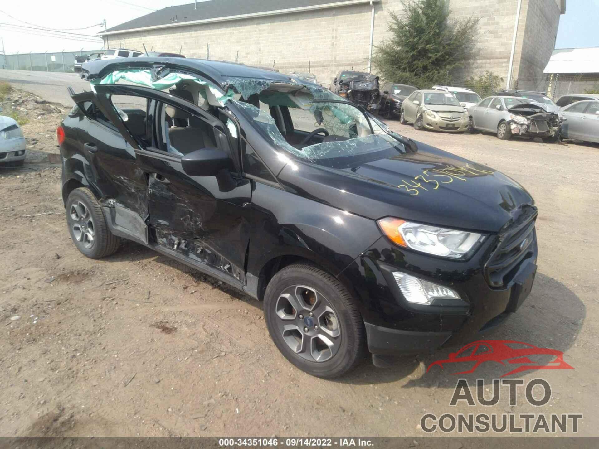 FORD ECOSPORT 2020 - MAJ3S2FEXLC384612