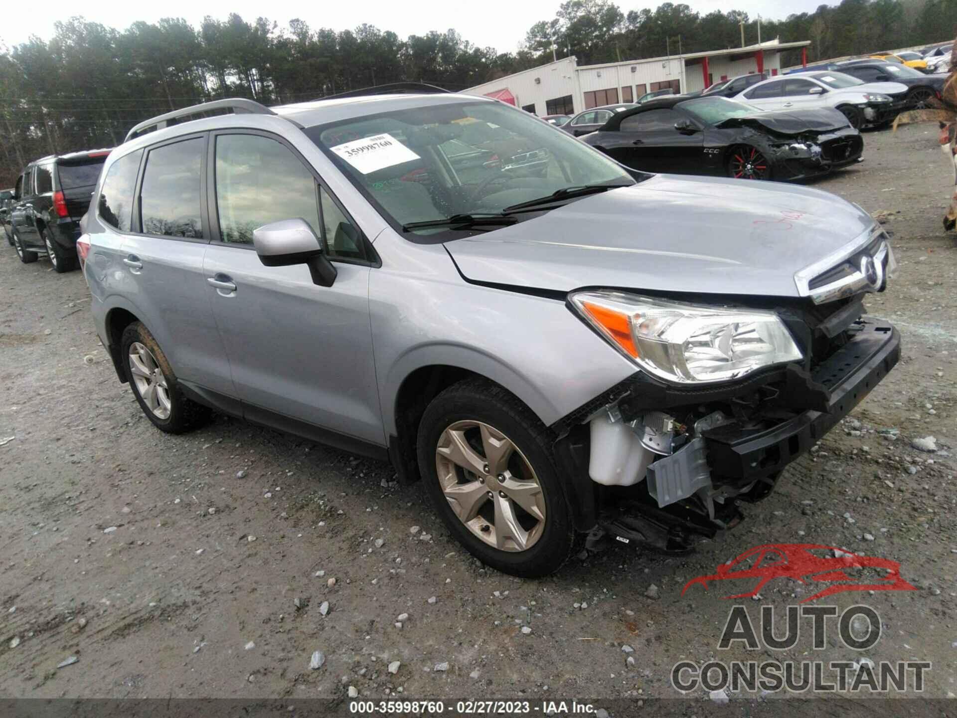 SUBARU FORESTER 2015 - JF2SJADC4FH815300