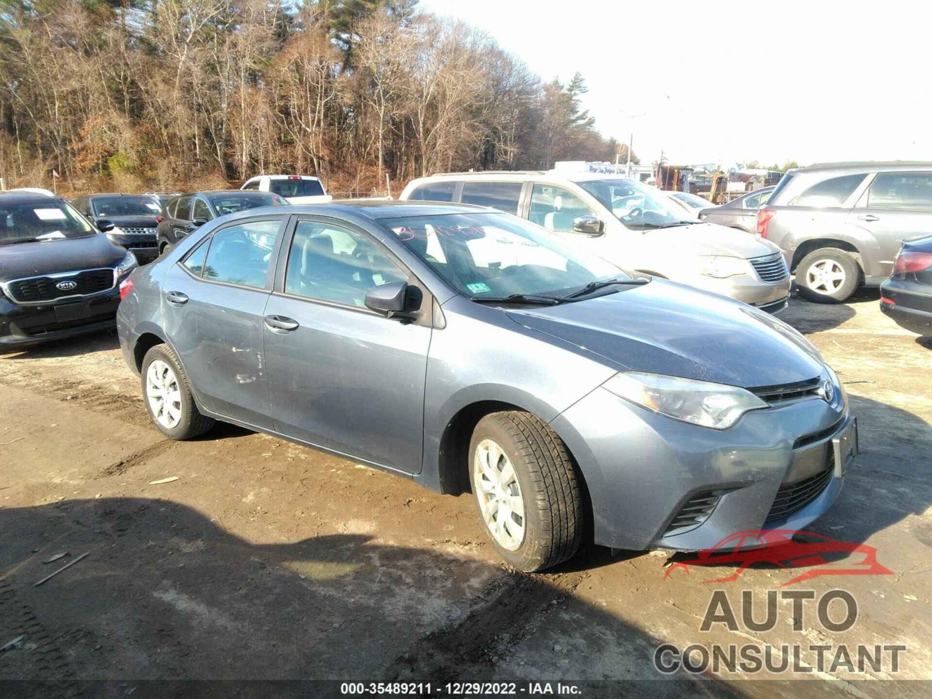 TOYOTA COROLLA 2016 - 2T1BURHE4GC518145
