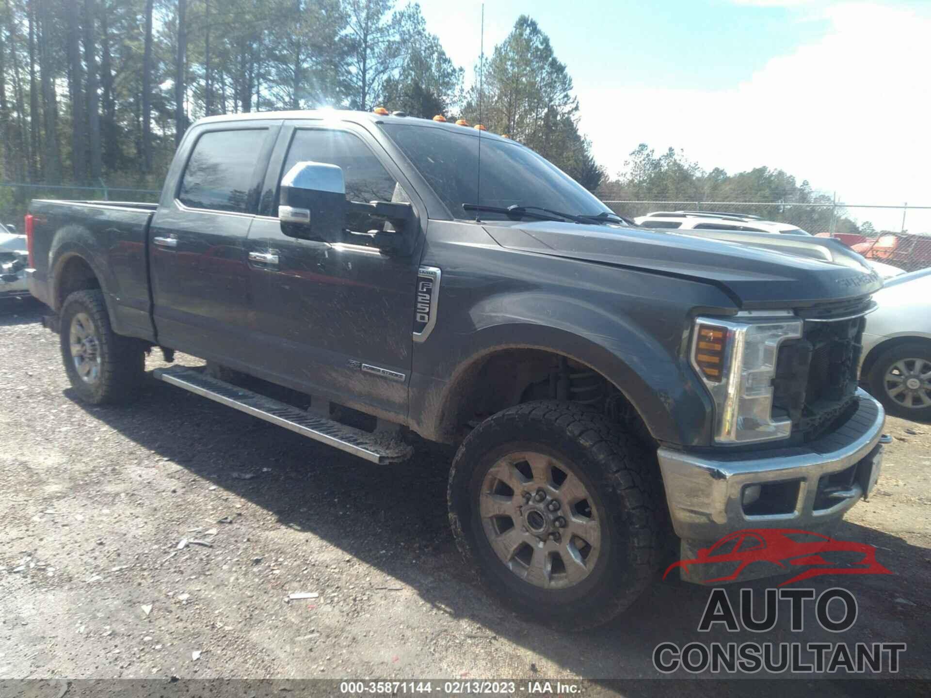 FORD SUPER DUTY F-250 SRW 2018 - 1FT7W2BT0JEC74657