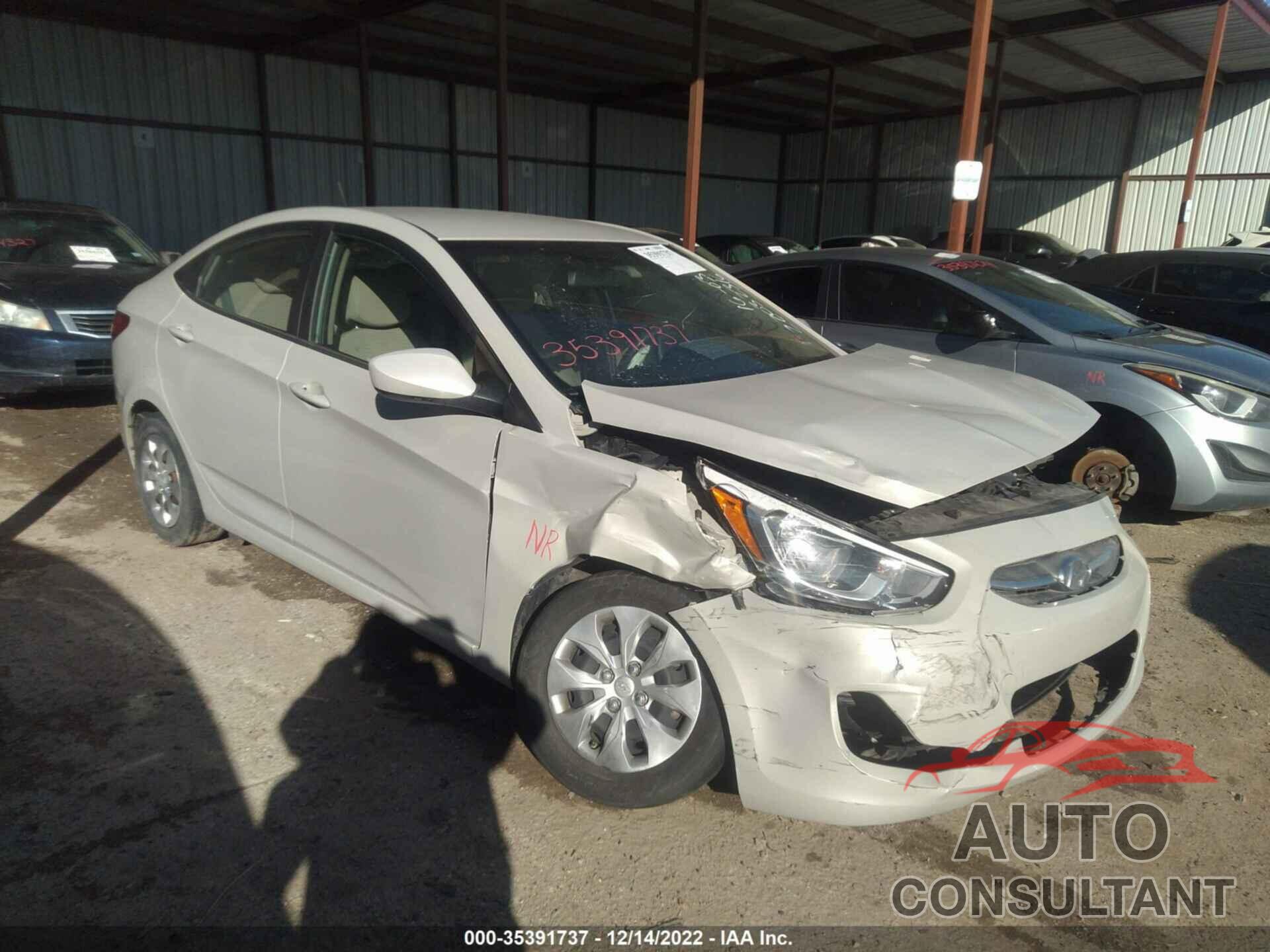 HYUNDAI ACCENT 2017 - KMHCT4AE3HU191080