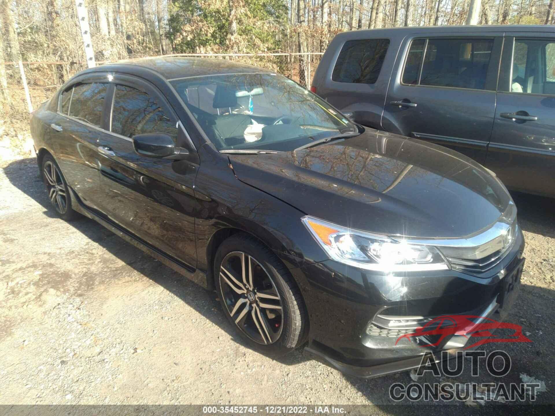 HONDA ACCORD SEDAN 2017 - 1HGCR2F54HA289232