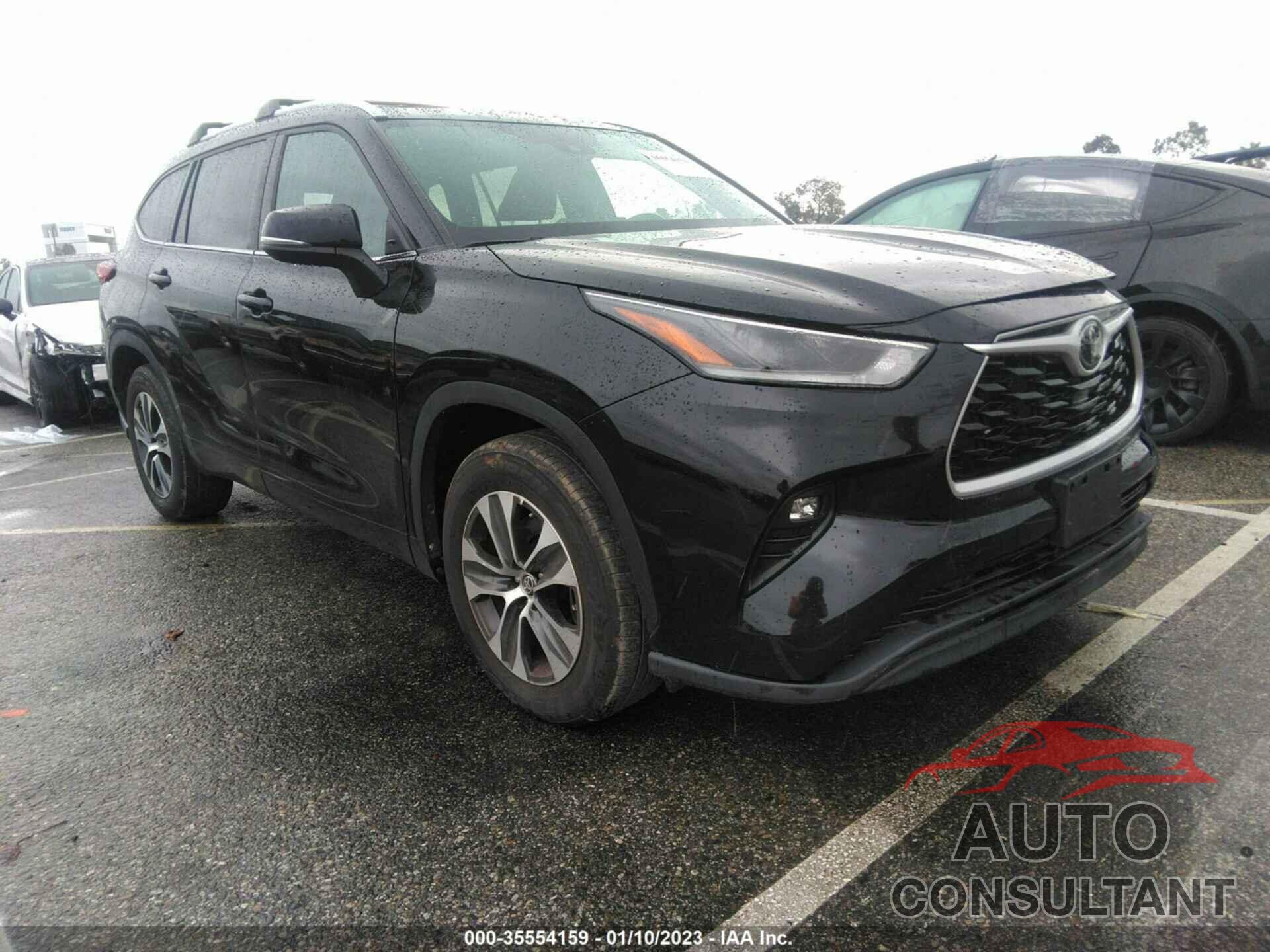 TOYOTA HIGHLANDER 2021 - 5TDHZRAH6MS072423