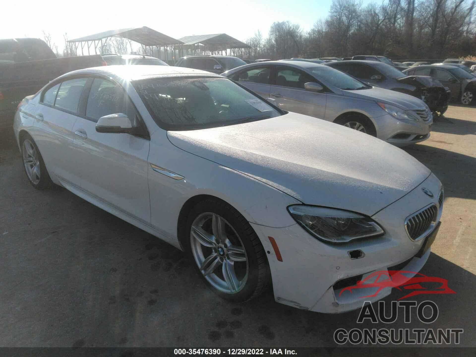 BMW 640I GRAN COUPE 2016 - WBA6D2C50GGT65908