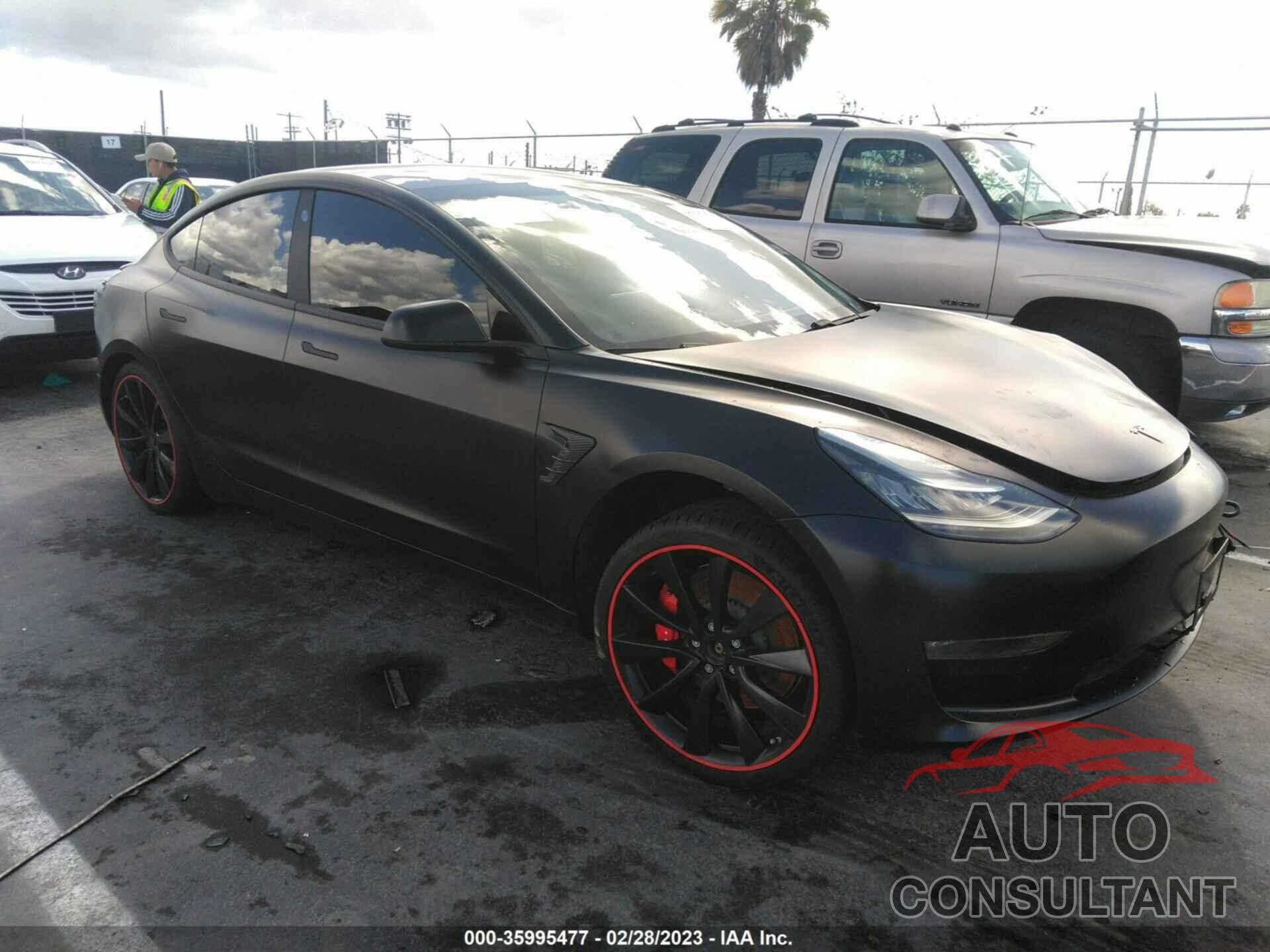 TESLA MODEL 3 2019 - 5YJ3E1EB9KF231014