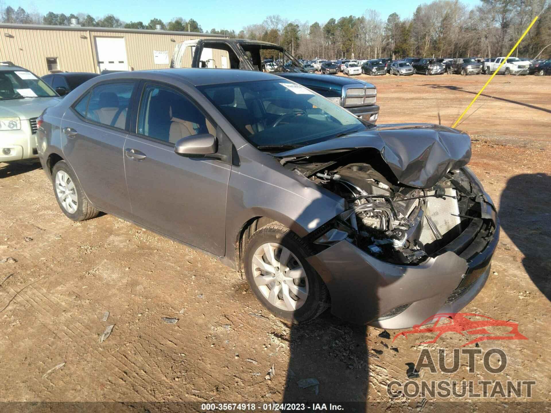 TOYOTA COROLLA 2016 - 2T1BURHE0GC711862