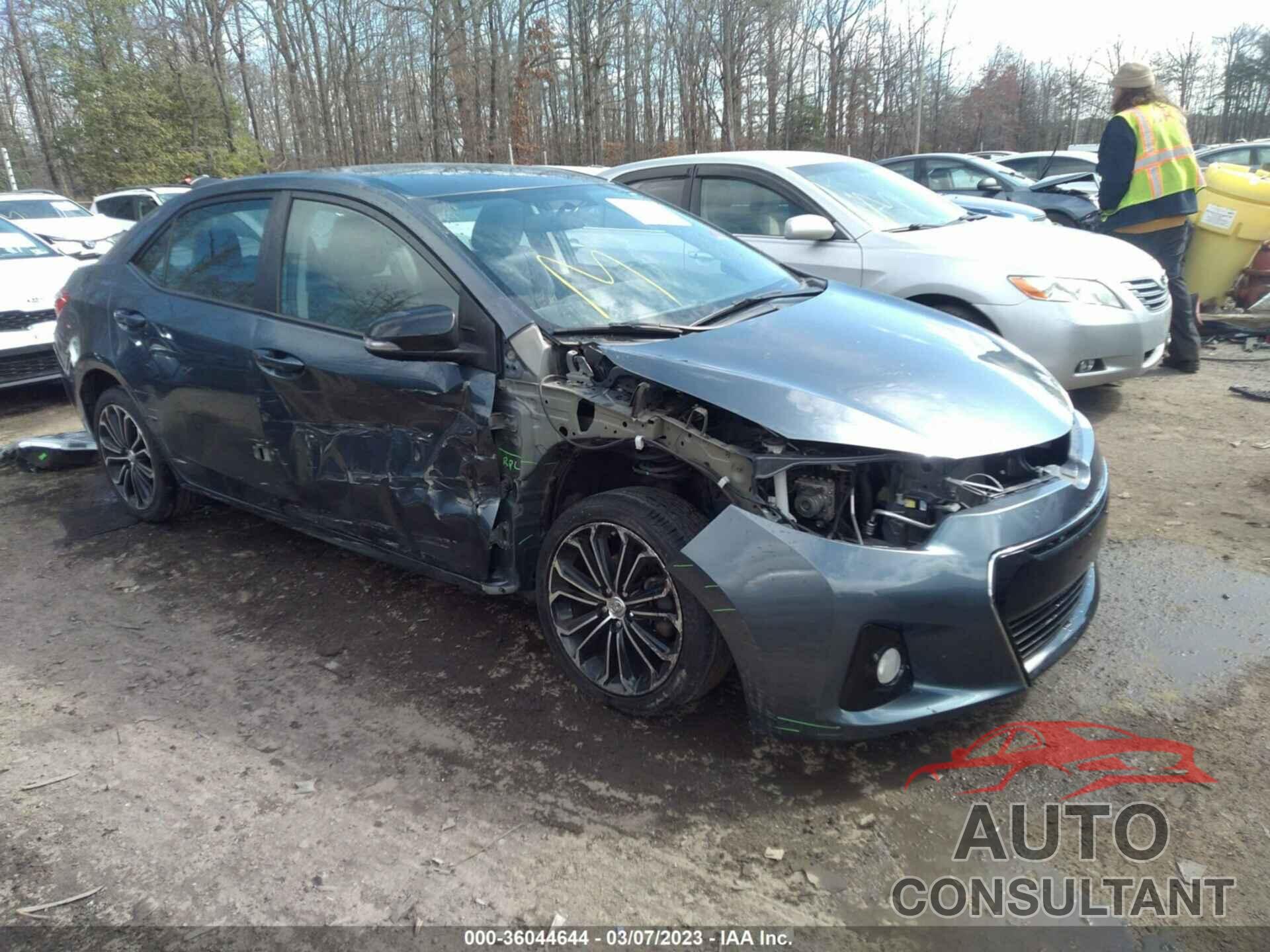 TOYOTA COROLLA 2016 - 2T1BURHE9GC619651