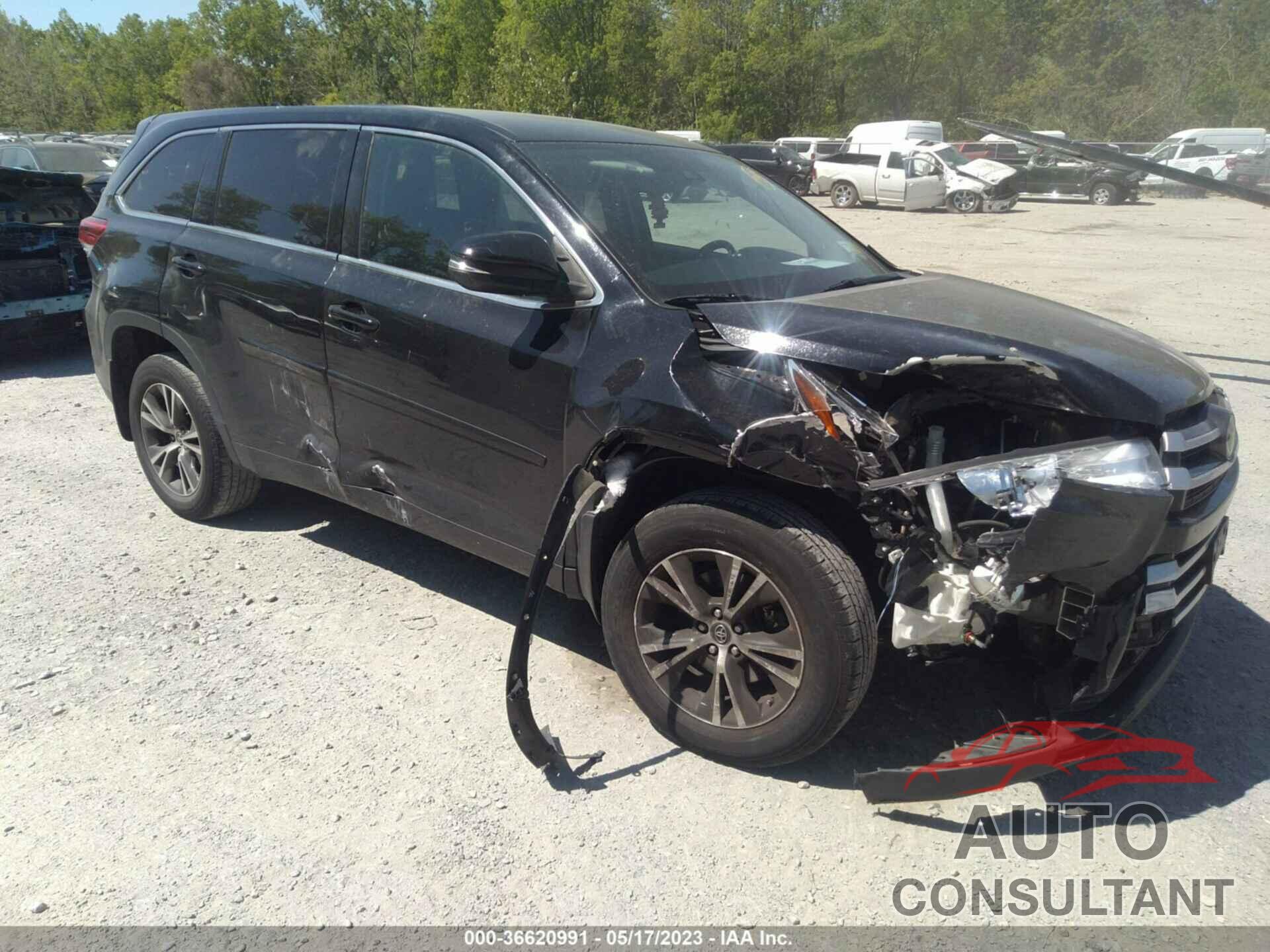 TOYOTA HIGHLANDER 2017 - 5TDBZRFH5HS424167