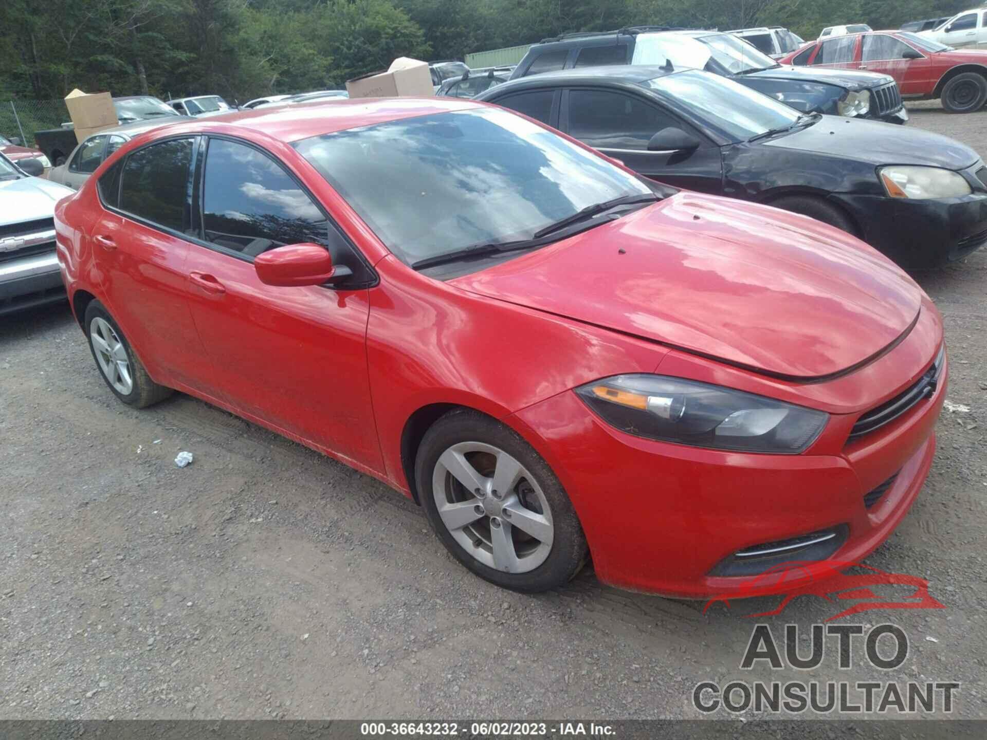 DODGE DART 2016 - 1C3CDFBB9GD609839