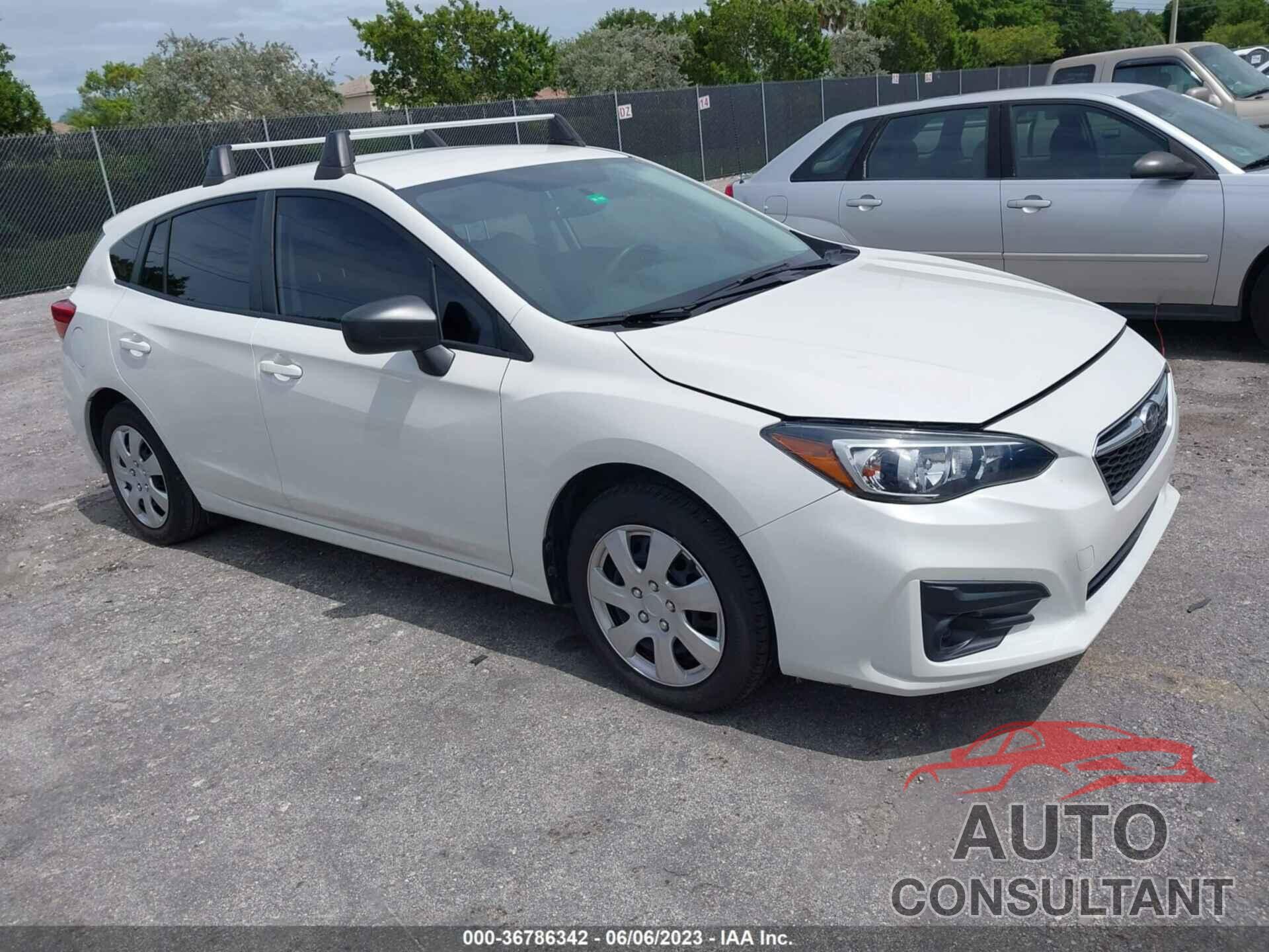 SUBARU IMPREZA 2019 - 4S3GTAA66K3715929