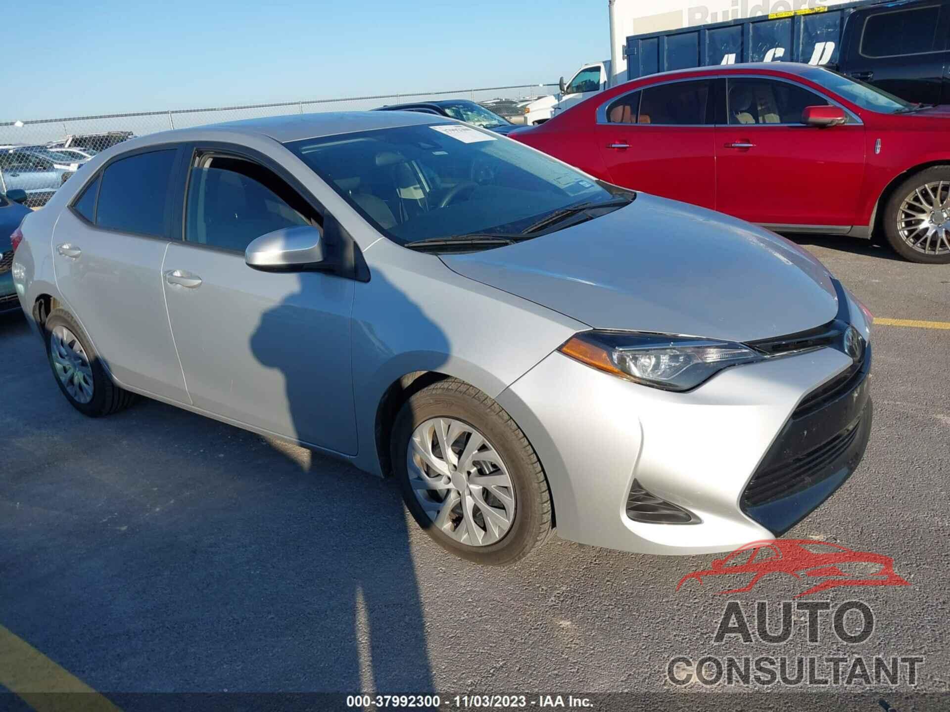 TOYOTA COROLLA 2019 - 2T1BURHE9KC199379