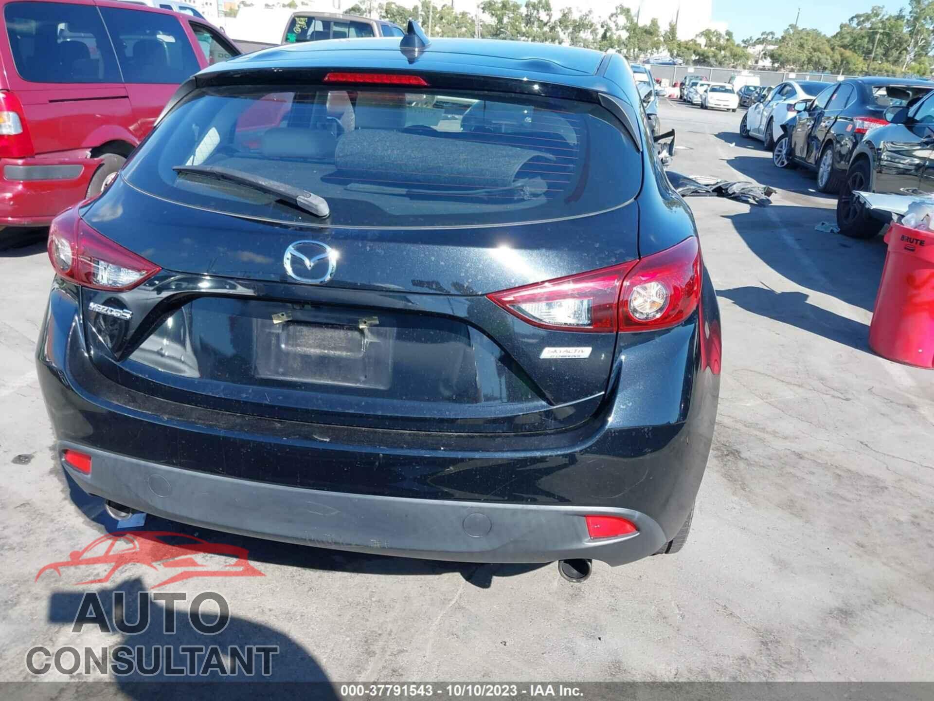 MAZDA MAZDA3 2016 - JM1BM1N3XG1322834