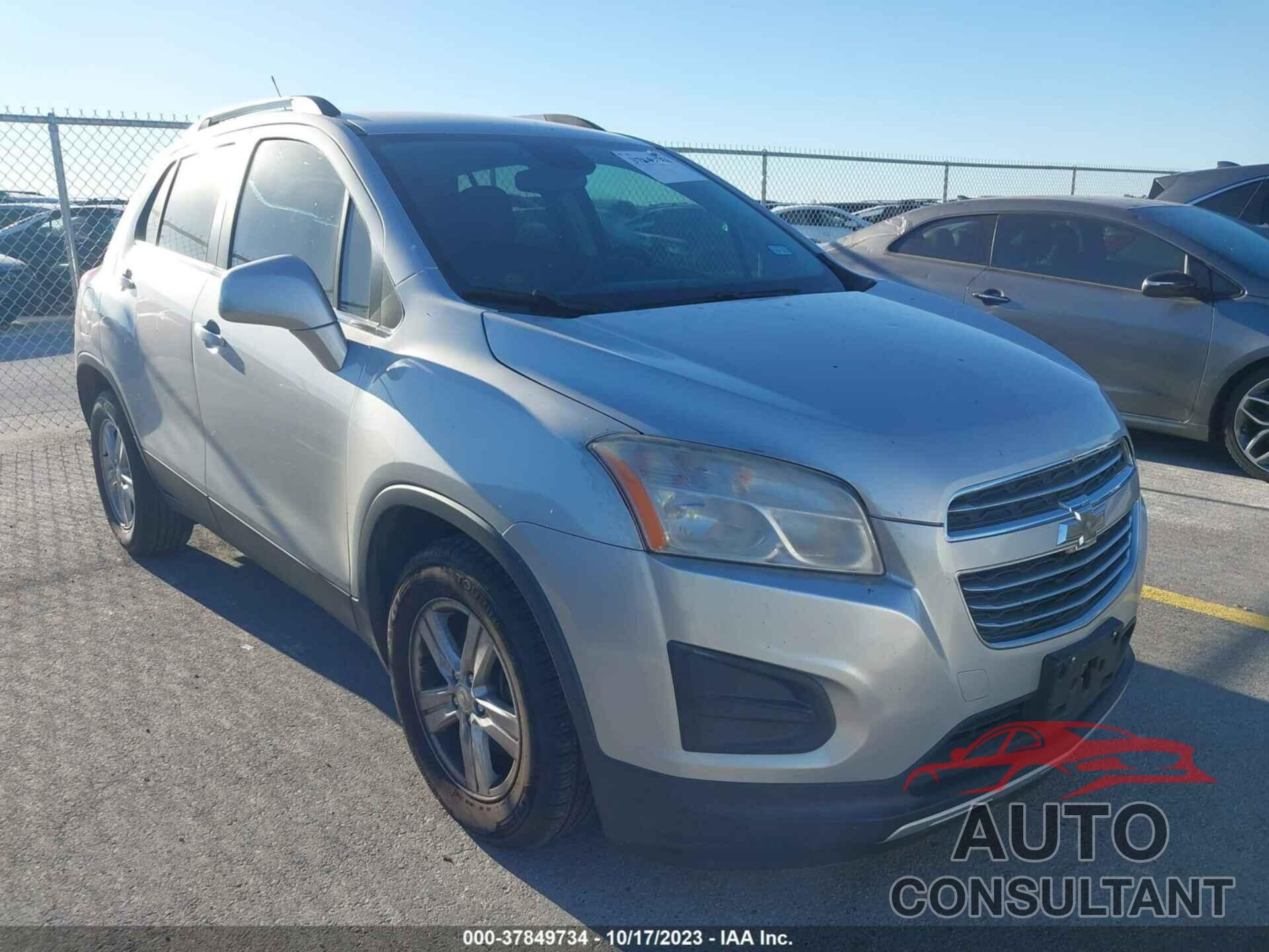 CHEVROLET TRAX 2016 - 3GNCJLSB8GL141333